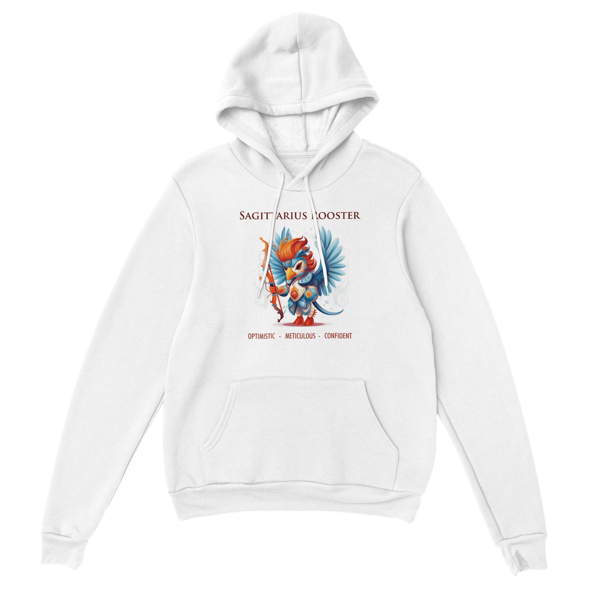 Sagittarius Rooster Premium Unisex Pullover Hoodie