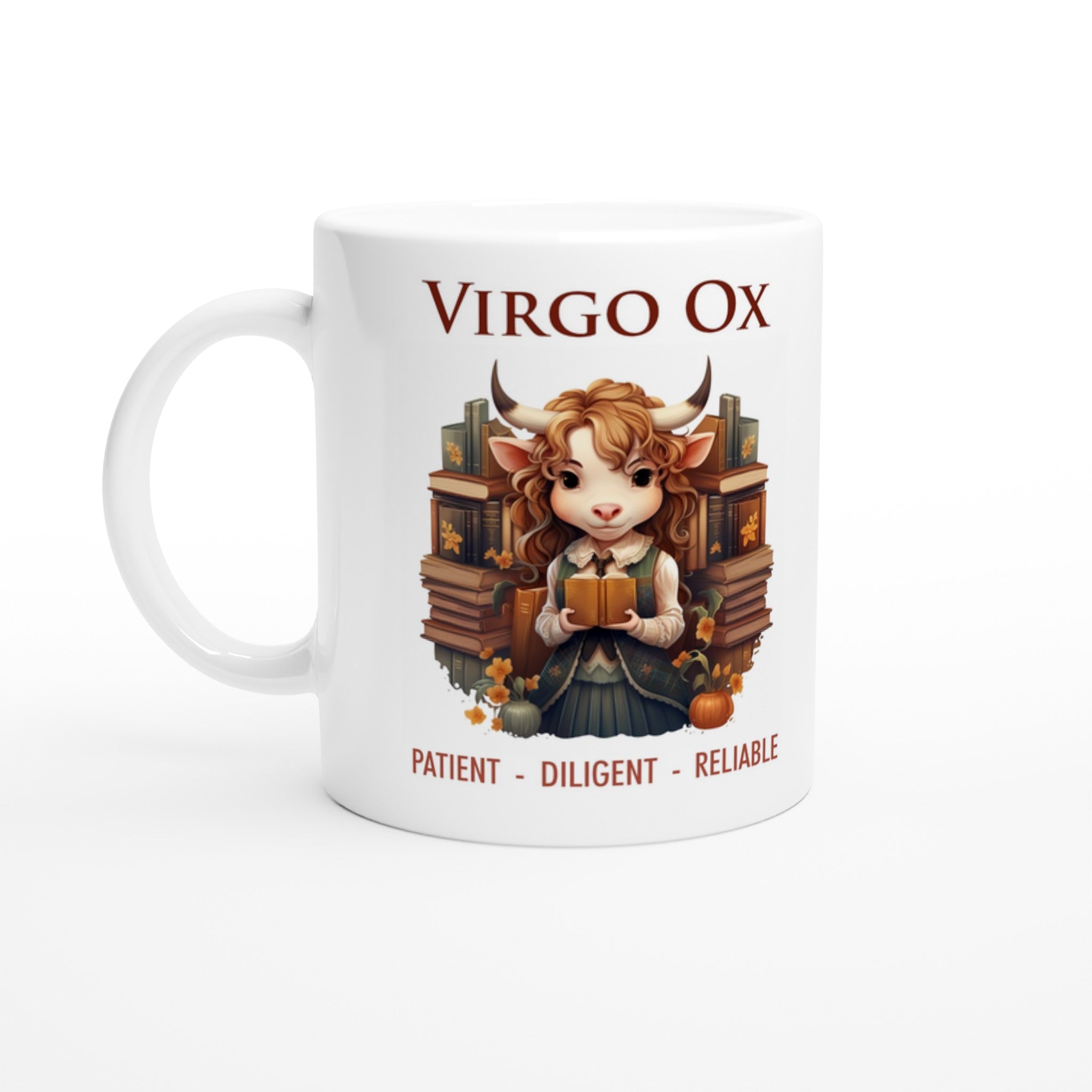 Virgo Ox (F) Ceramic Mug