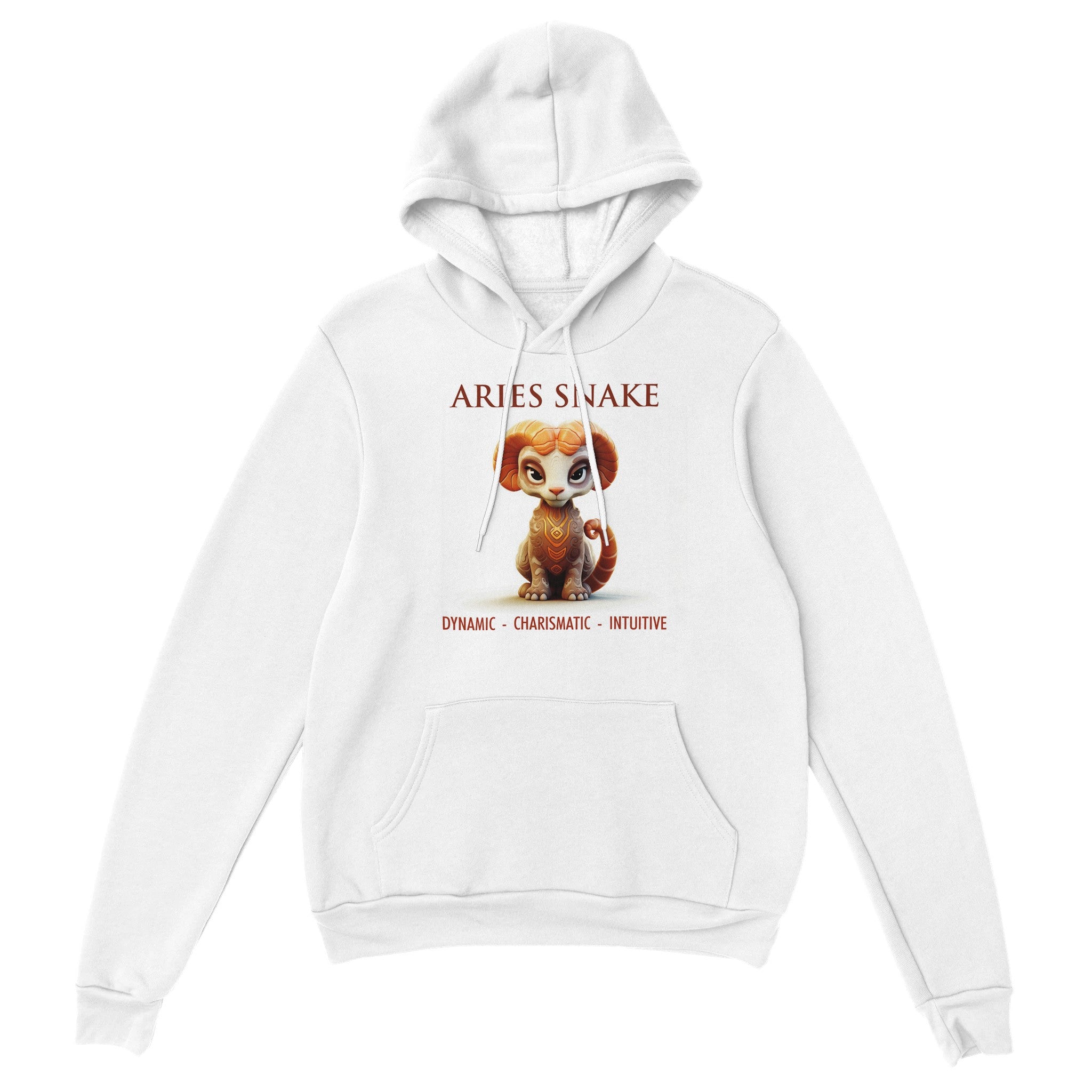 Aries Snake Premium Unisex Pullover Hoodie