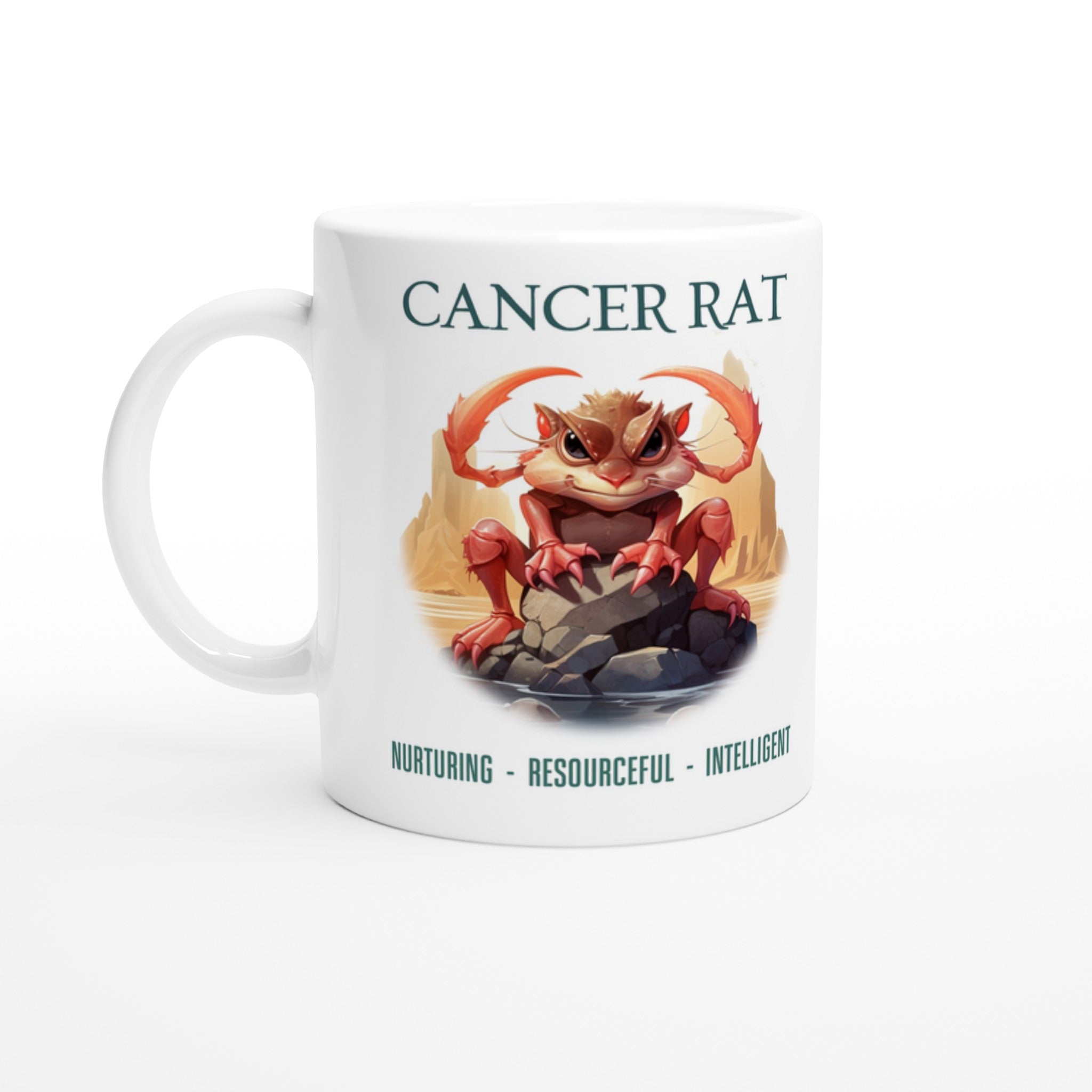 Cancer Rat (2) Ceramic Mug