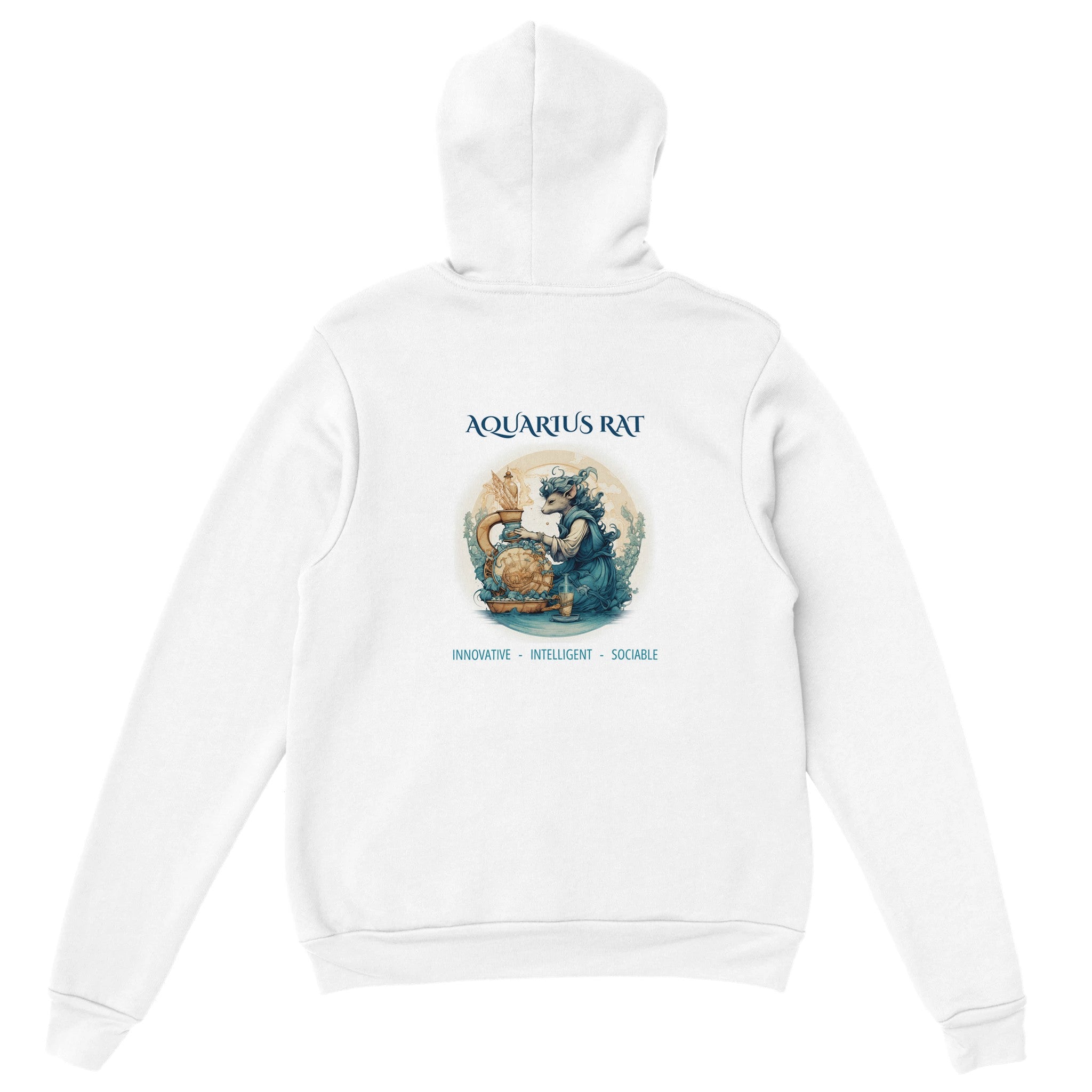 Aquarius Rat Premium Unisex Pullover Hoodie