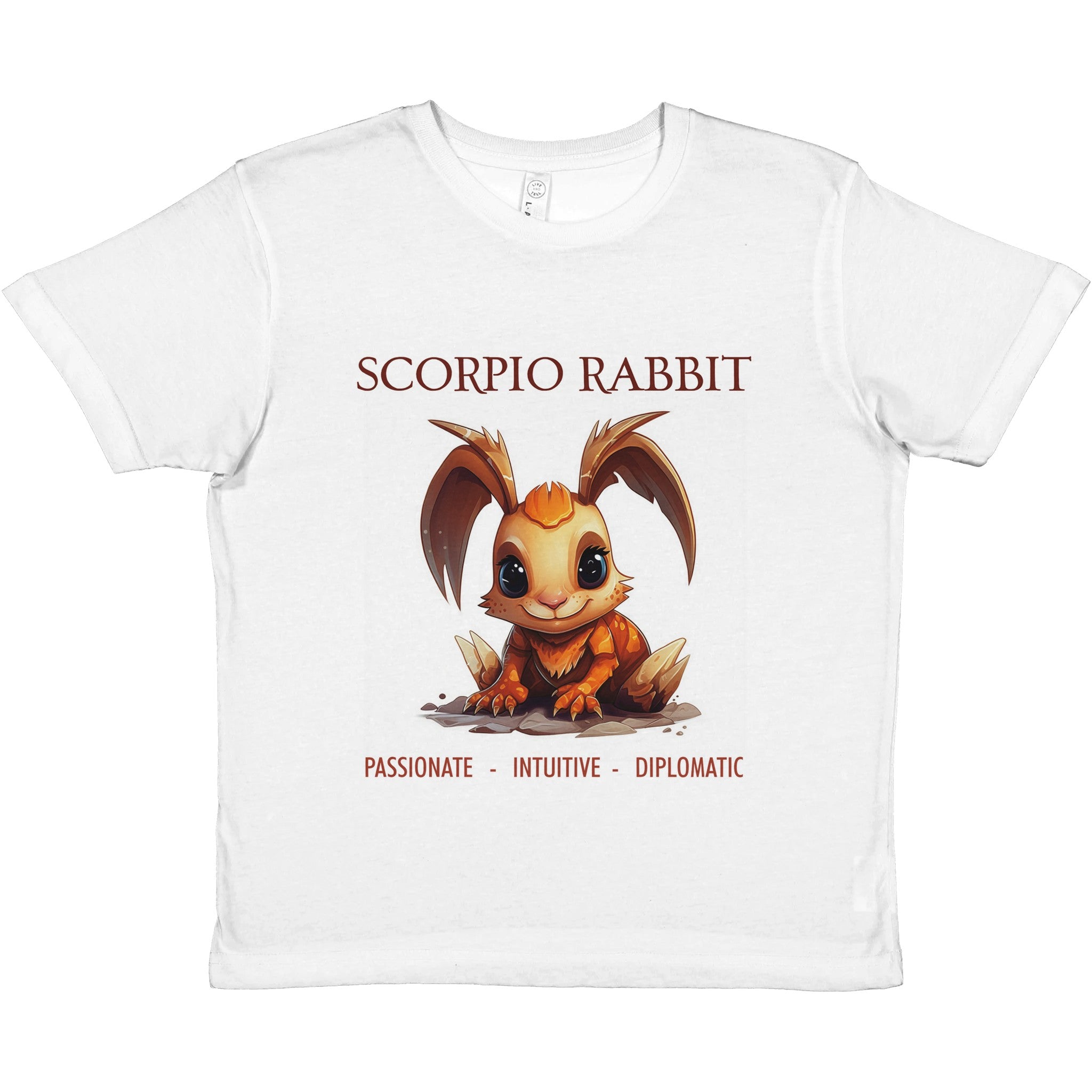 Scorpio Rabbit (F) Premium Kids Crewneck T-shirt