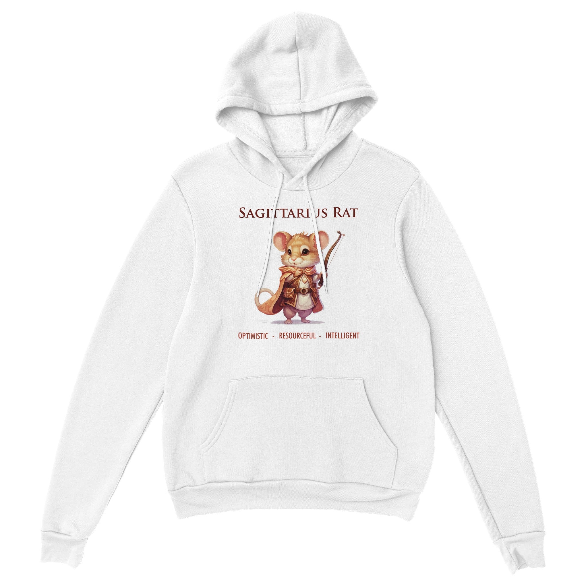 Sagittarius Rat Premium Unisex Pullover Hoodie