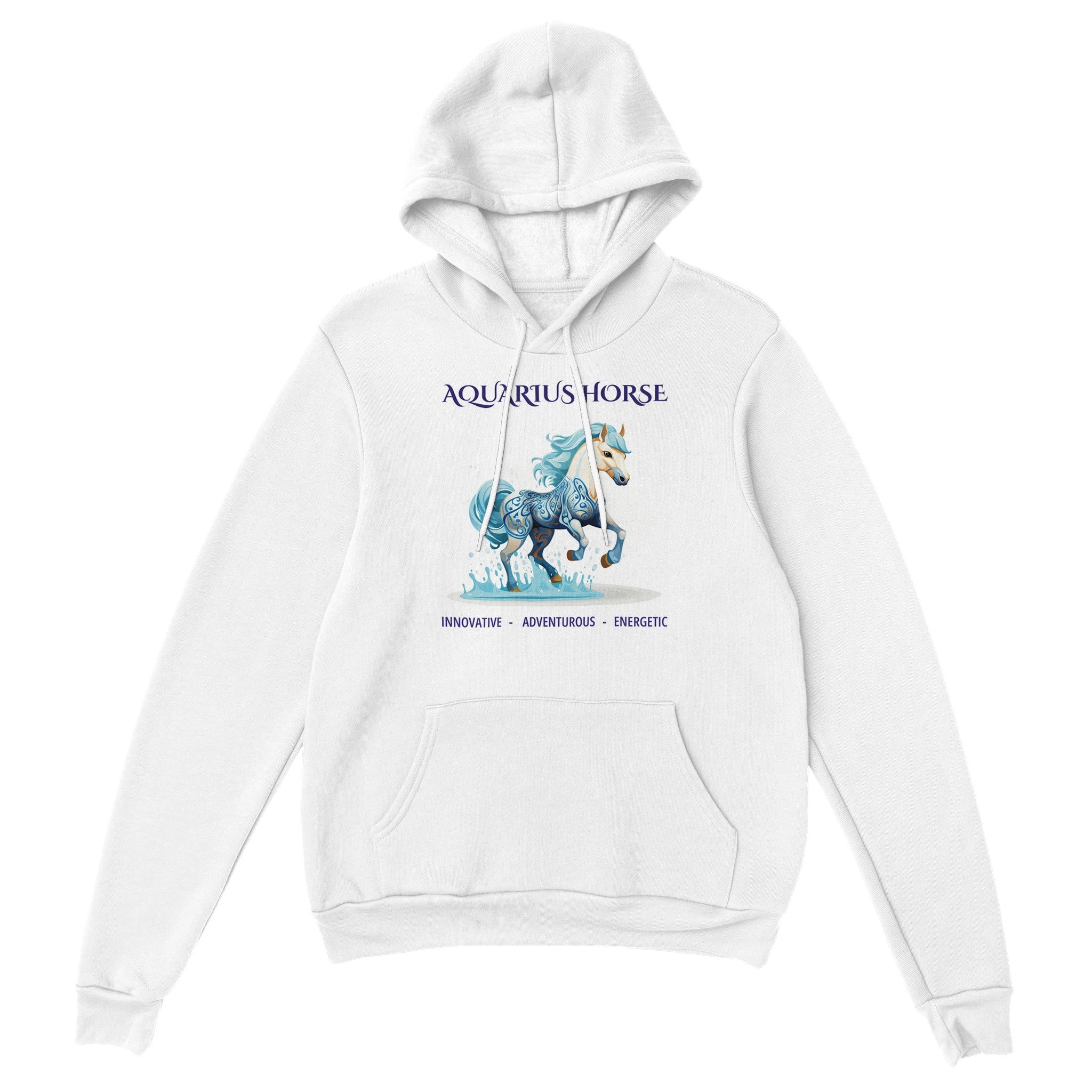 Aquarius Horse (F) Premium Unisex Pullover Hoodie