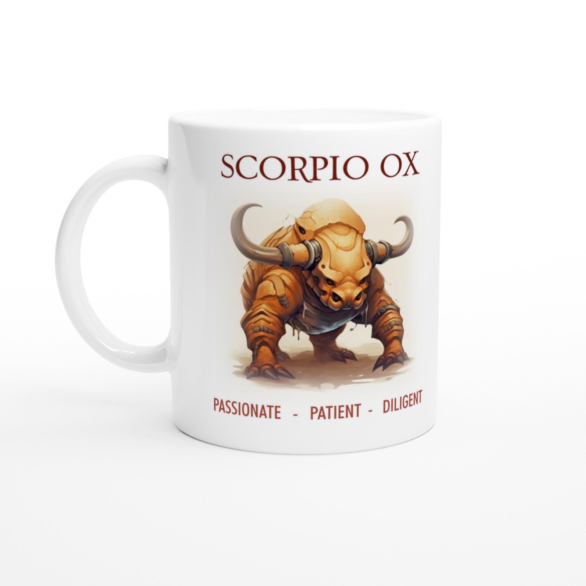 Scorpio Ox (2) Ceramic Mug