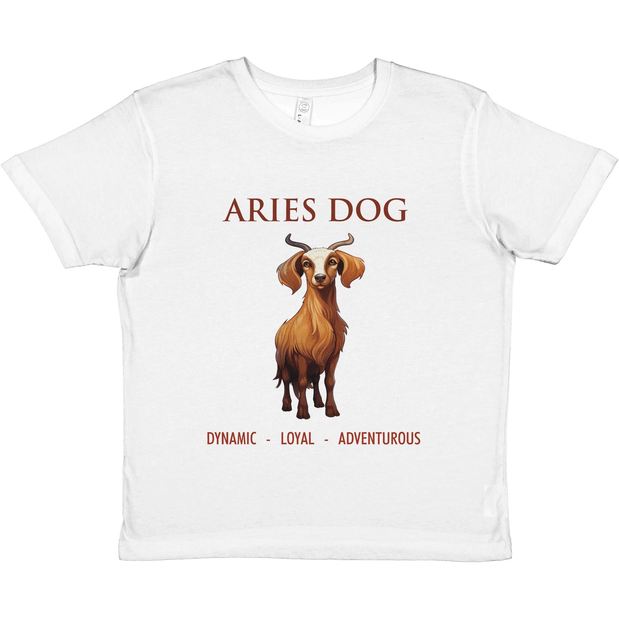 Aries Dog i Premium Kids Crewneck T-shirt