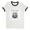 Aquarius Rabbit Unisex Ringer T-shirt