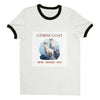 Gemini Goat Unisex Ringer T-shirt