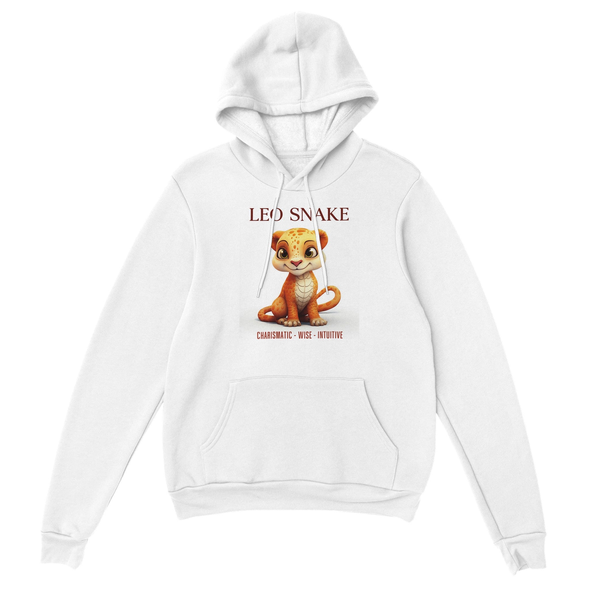Leo Snake (F) Premium Unisex Pullover Hoodie