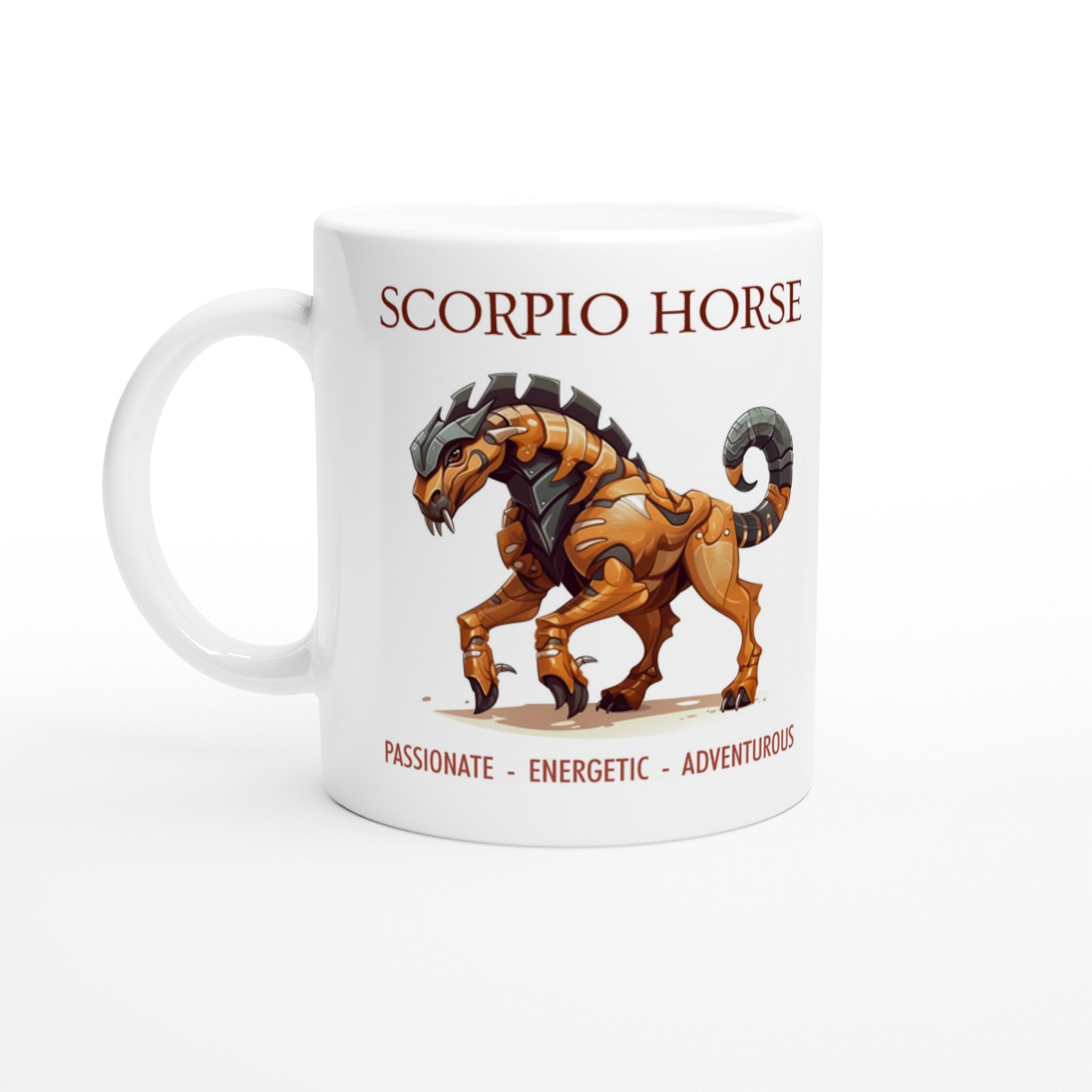 Scorpio Horse Ceramic Mug