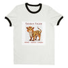 Taurus Tiger Unisex Ringer T-shirt