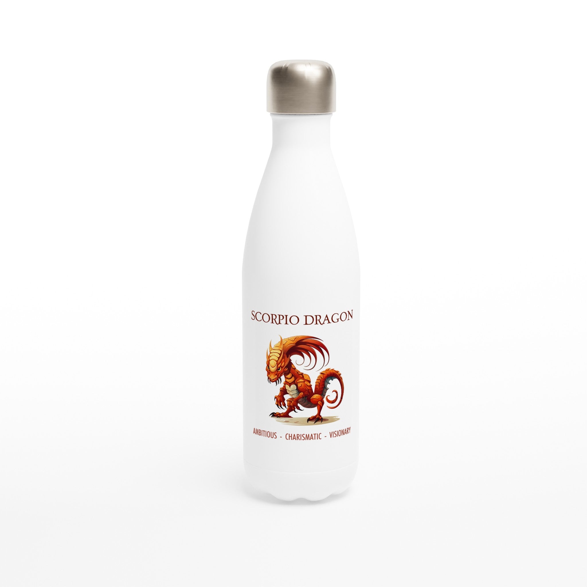 Scorpio Dragon Stainless Steel Water Bottle