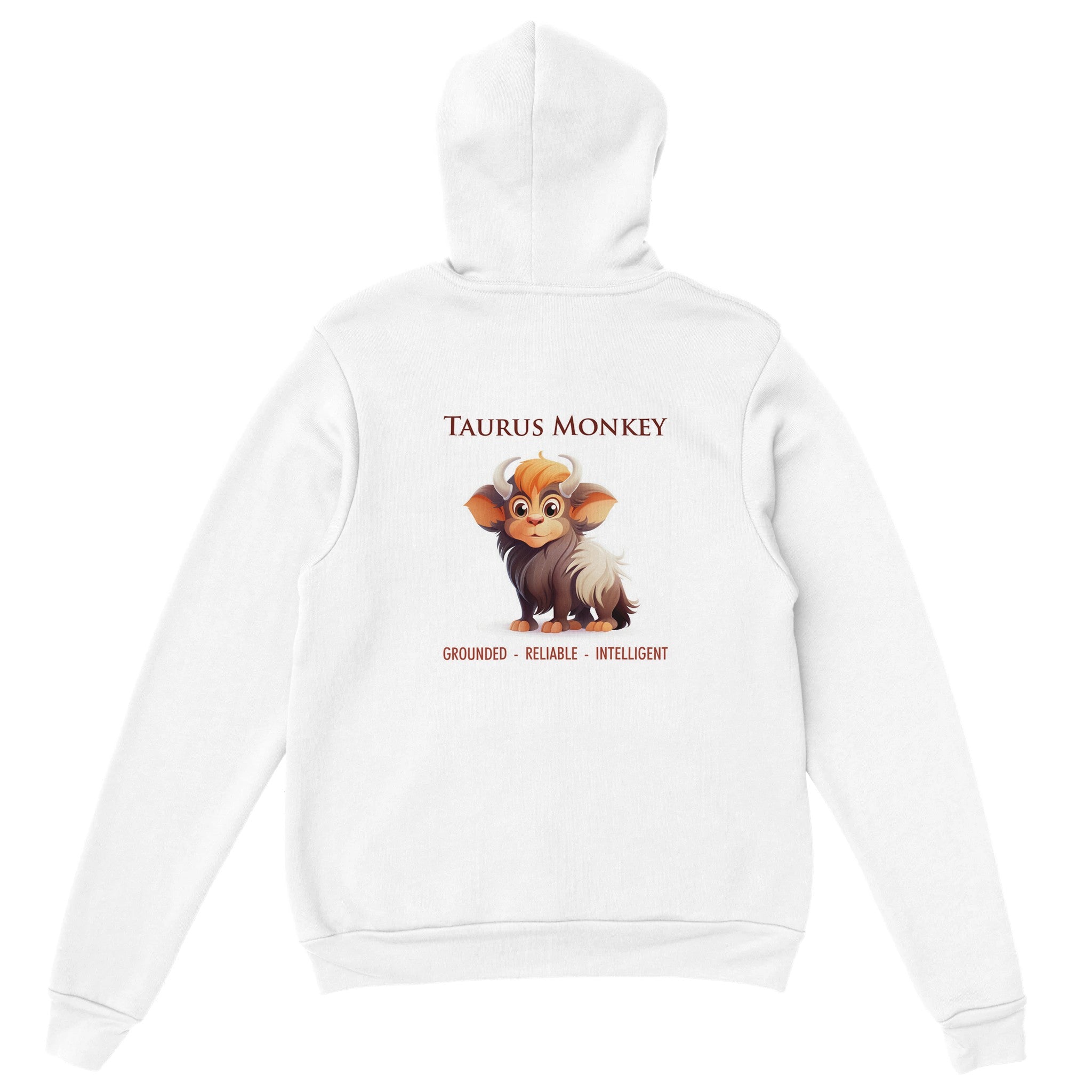 Taurus Monkey (F) Premium Unisex Pullover Hoodie