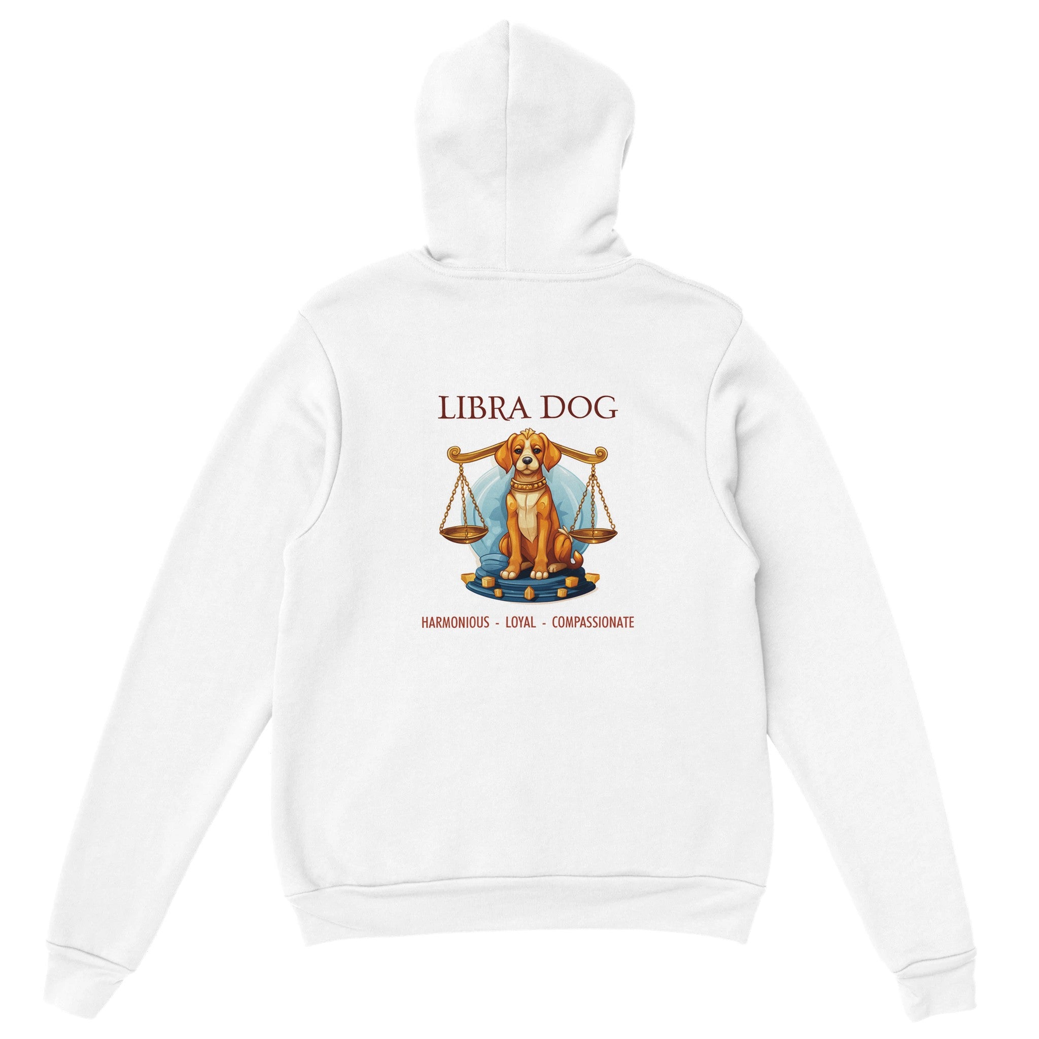 Libra Dog Premium Unisex Pullover Hoodie