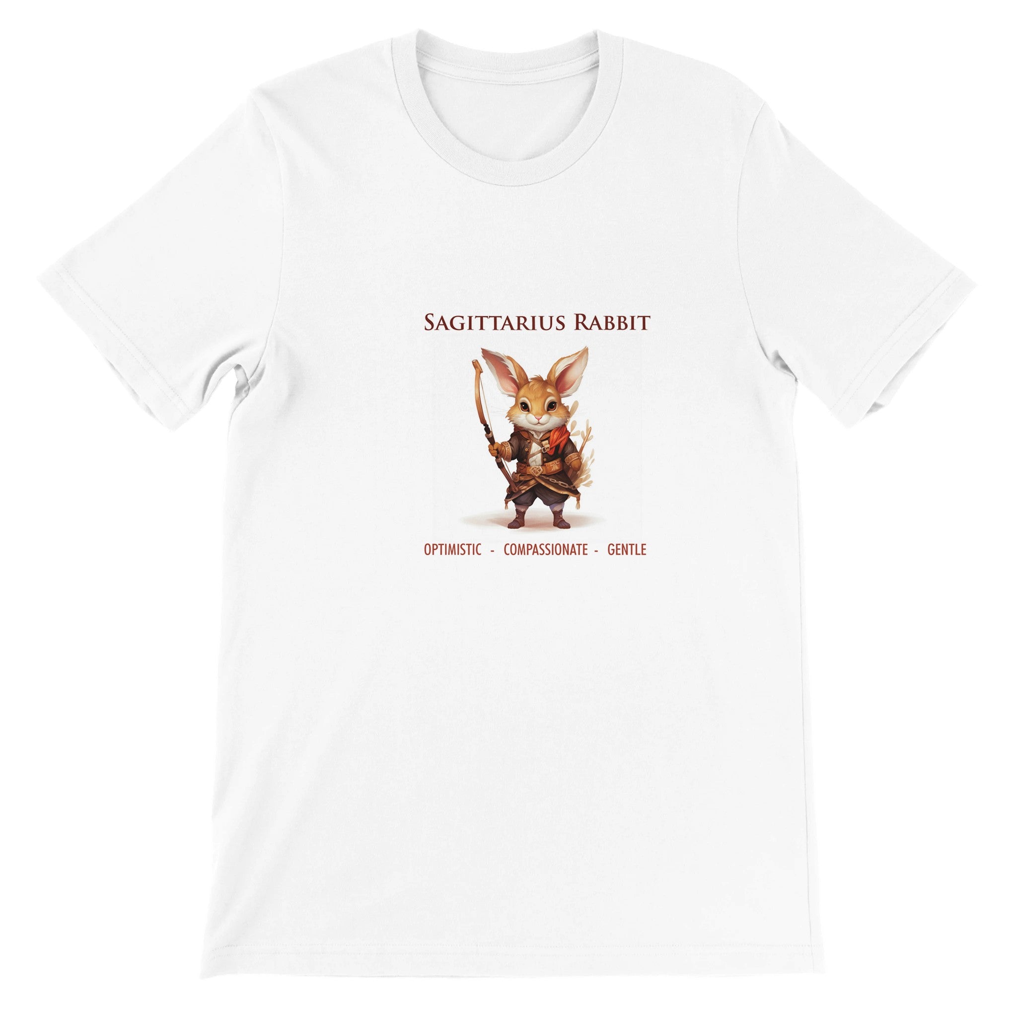 Sagittarius Rabbit Premium Unisex Crewneck T-shirt