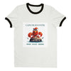 Cancer Rooster (2) Unisex Ringer T-shirt