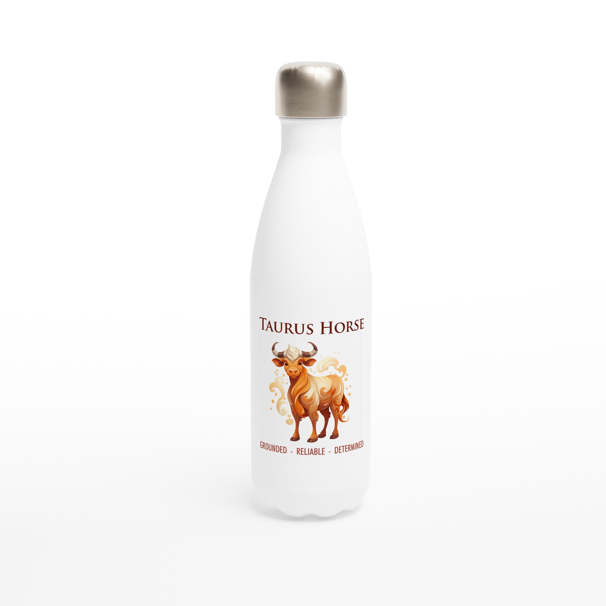 Taurus Horse (F) Stainless Steel Water Bottle