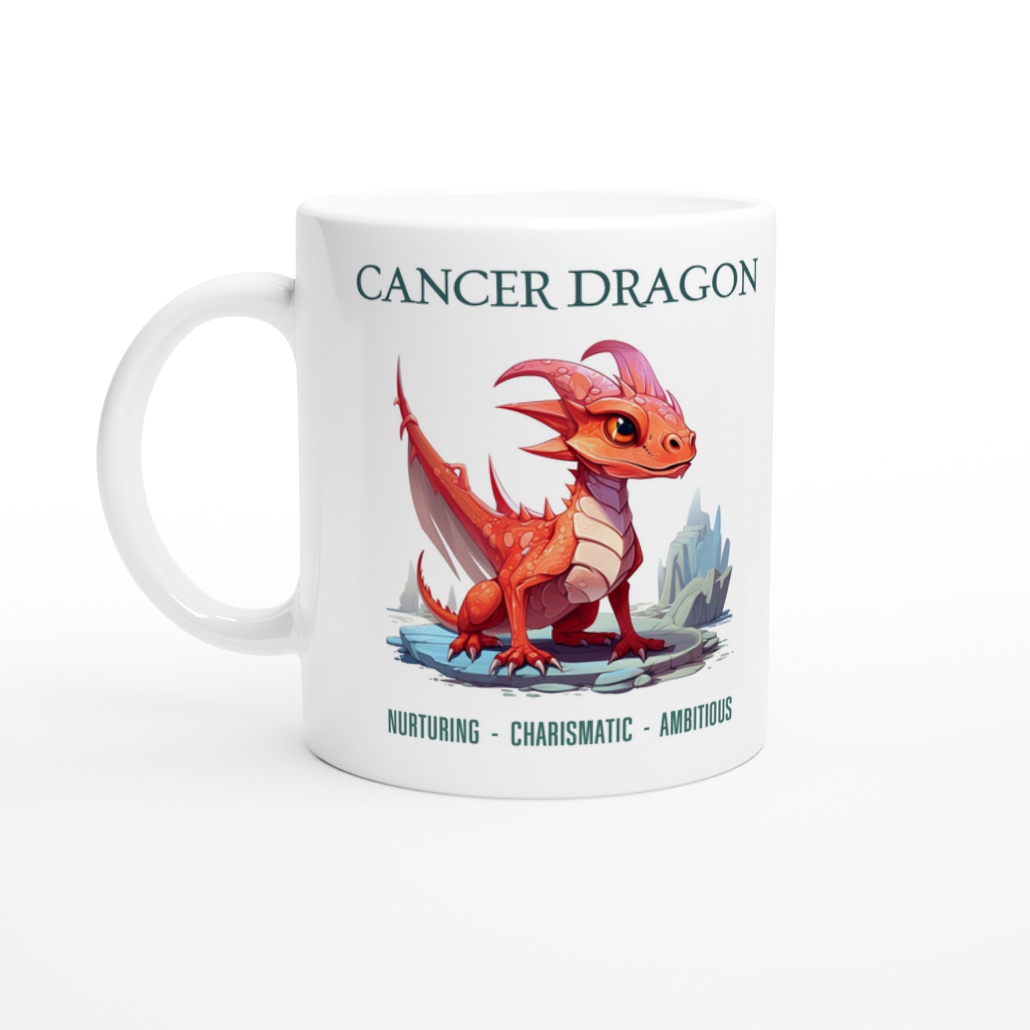 Cancer Dragon Ceramic Mug