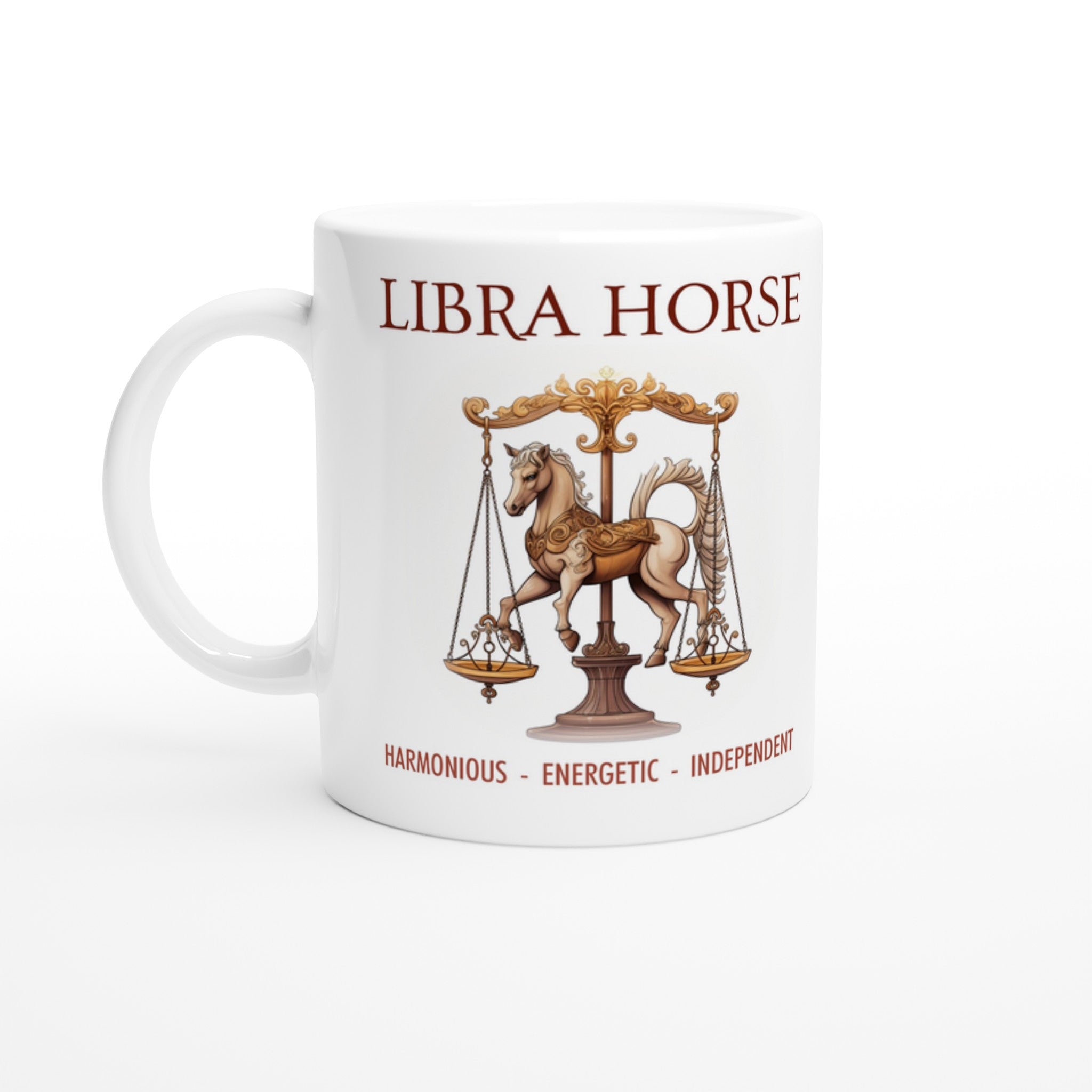 Libra Horse (M) Ceramic Mug