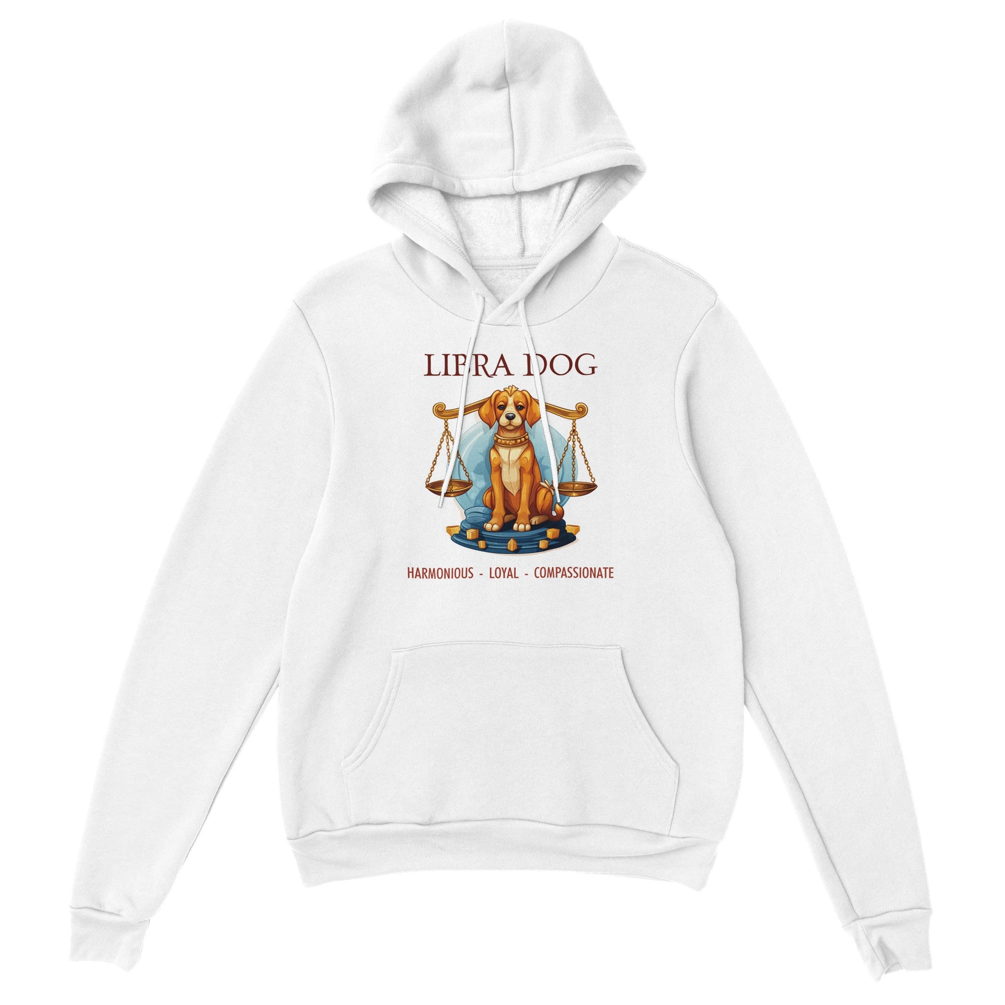 Libra Dog Premium Unisex Pullover Hoodie