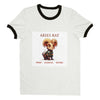 Aries Rat Unisex Ringer T-shirt