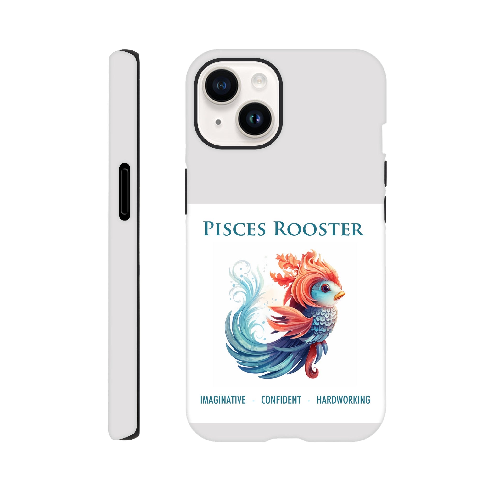 Pisces Rooster Tough case