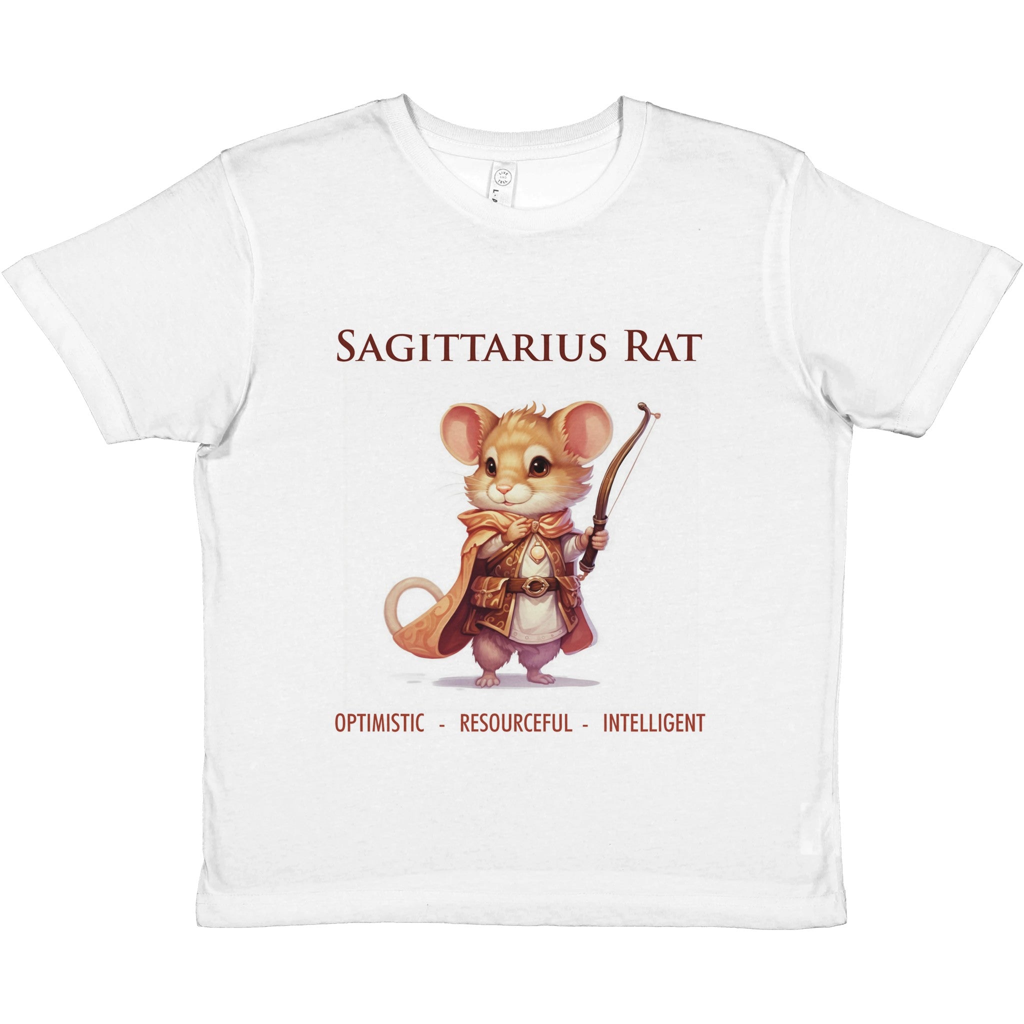 Sagittarius Rat Premium Kids Crewneck T-shirt