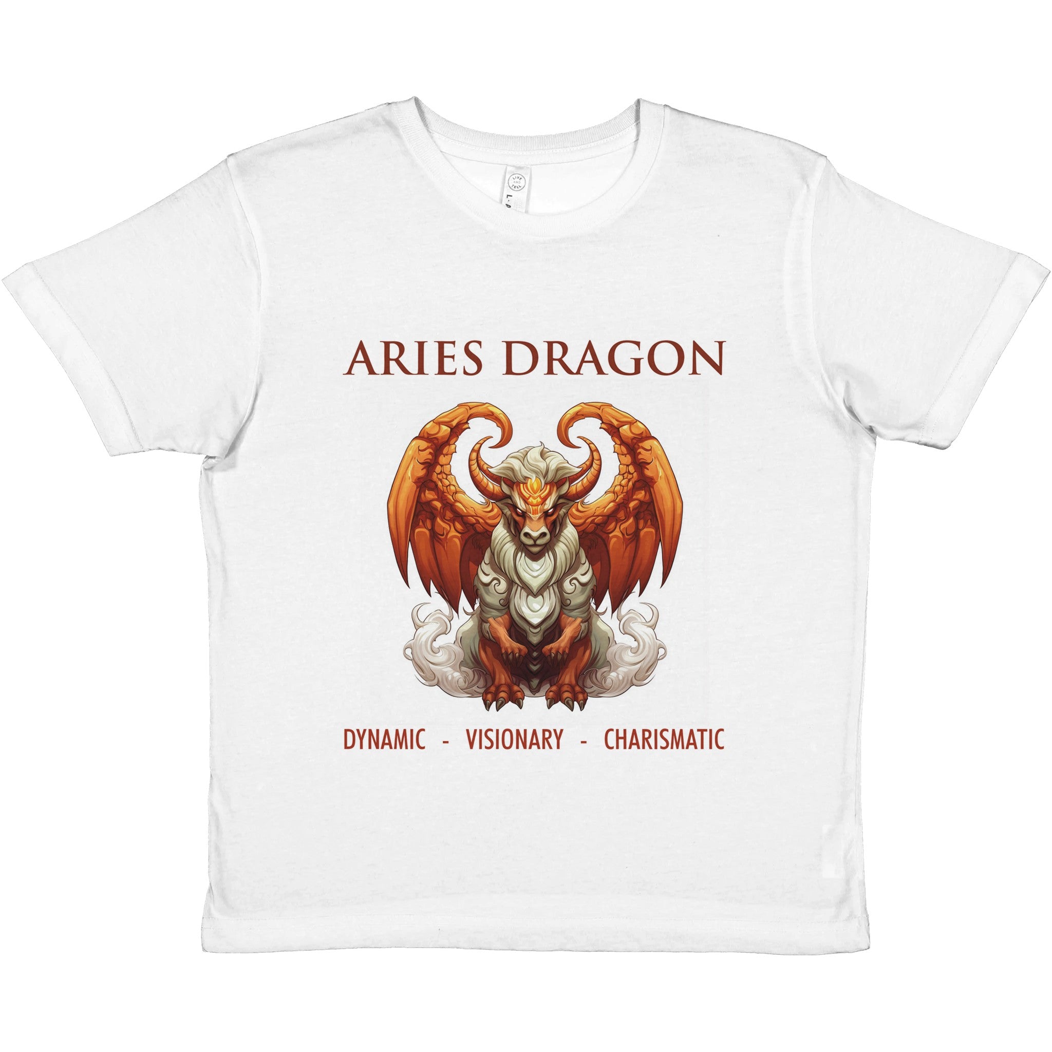 Aries Dragon (2) Premium Kids Crewneck T-shirt