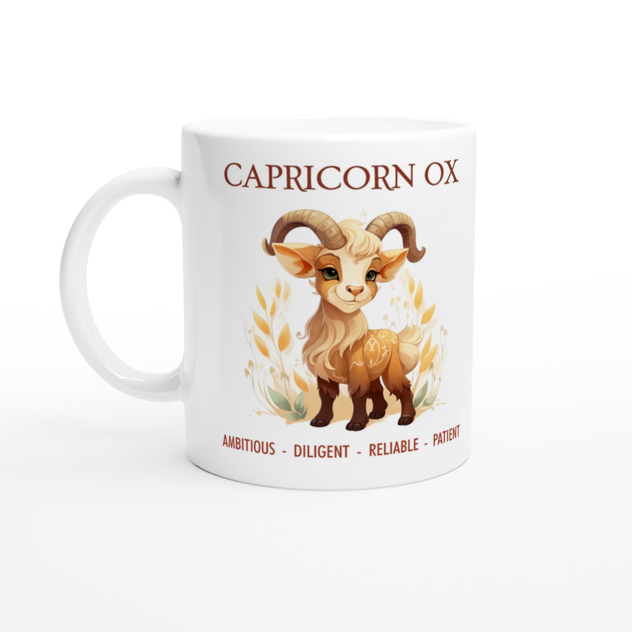 Capricorn Ox Ceramic Mug