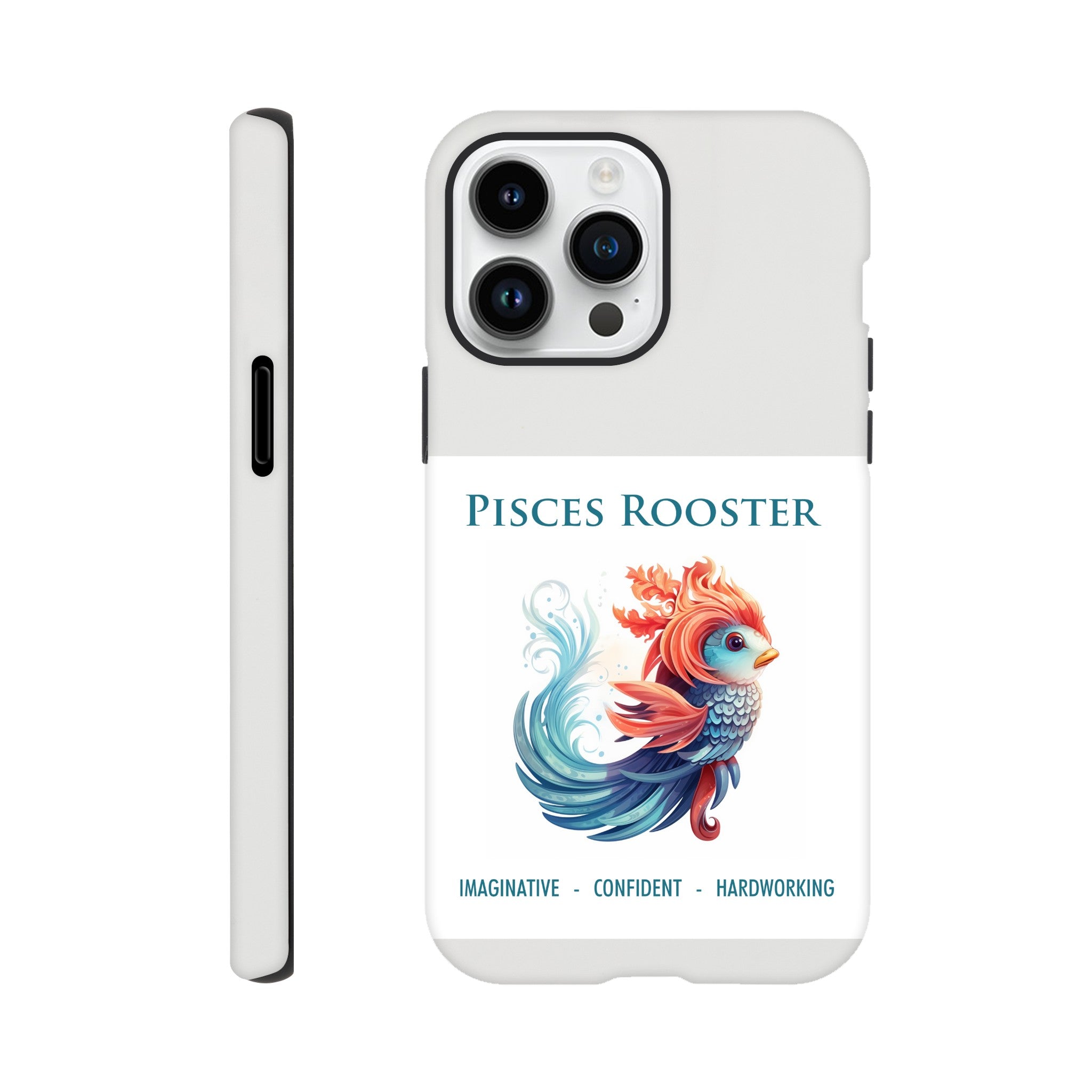 Pisces Rooster Tough case