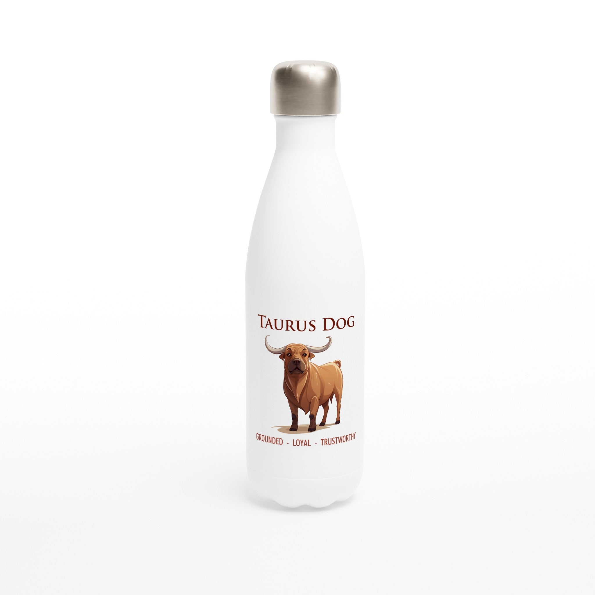 Taurus Dog i Stainless Steel Water Bottle