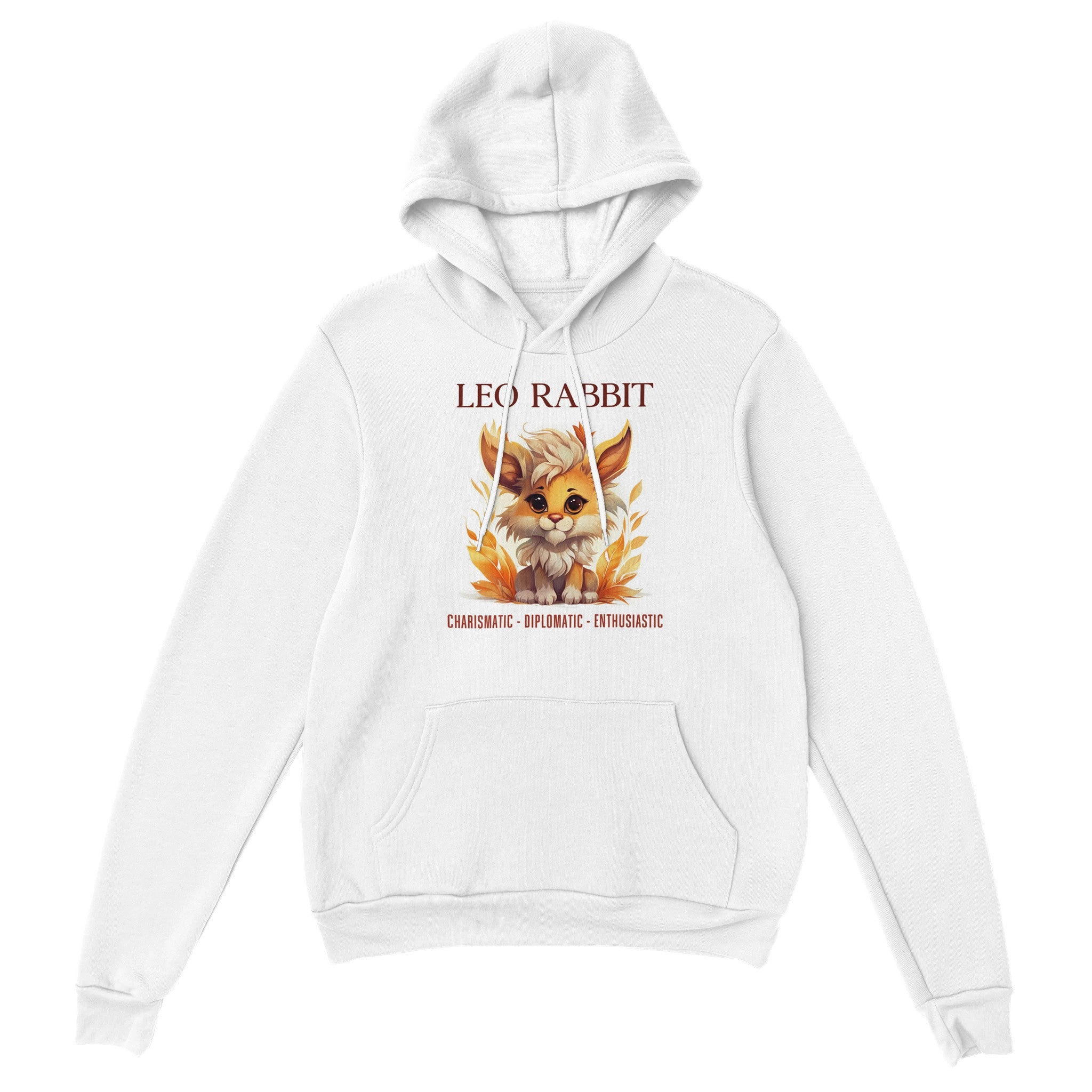Leo Rabbit (F) Premium Unisex Pullover Hoodie