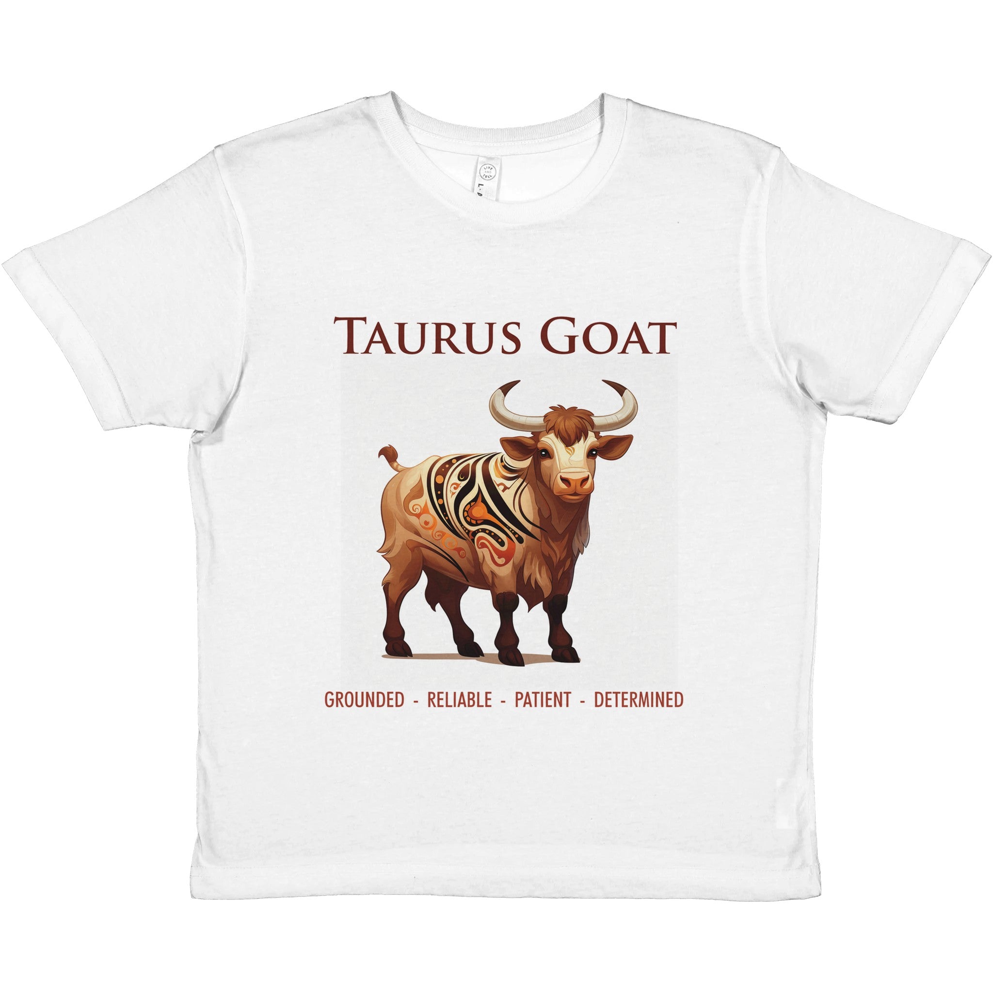 Taurus-Goat Premium Kids Crewneck T-shirt