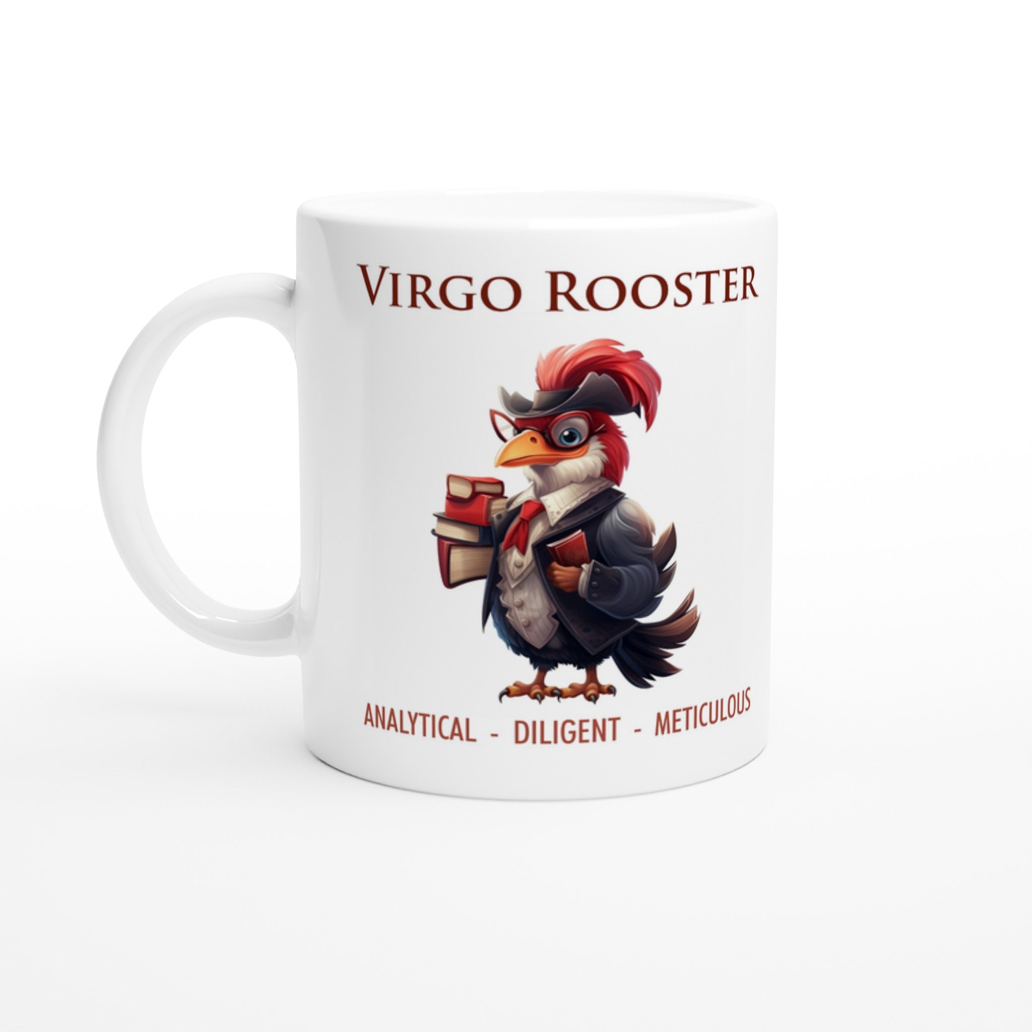 Virgo Rooster Ceramic Mug