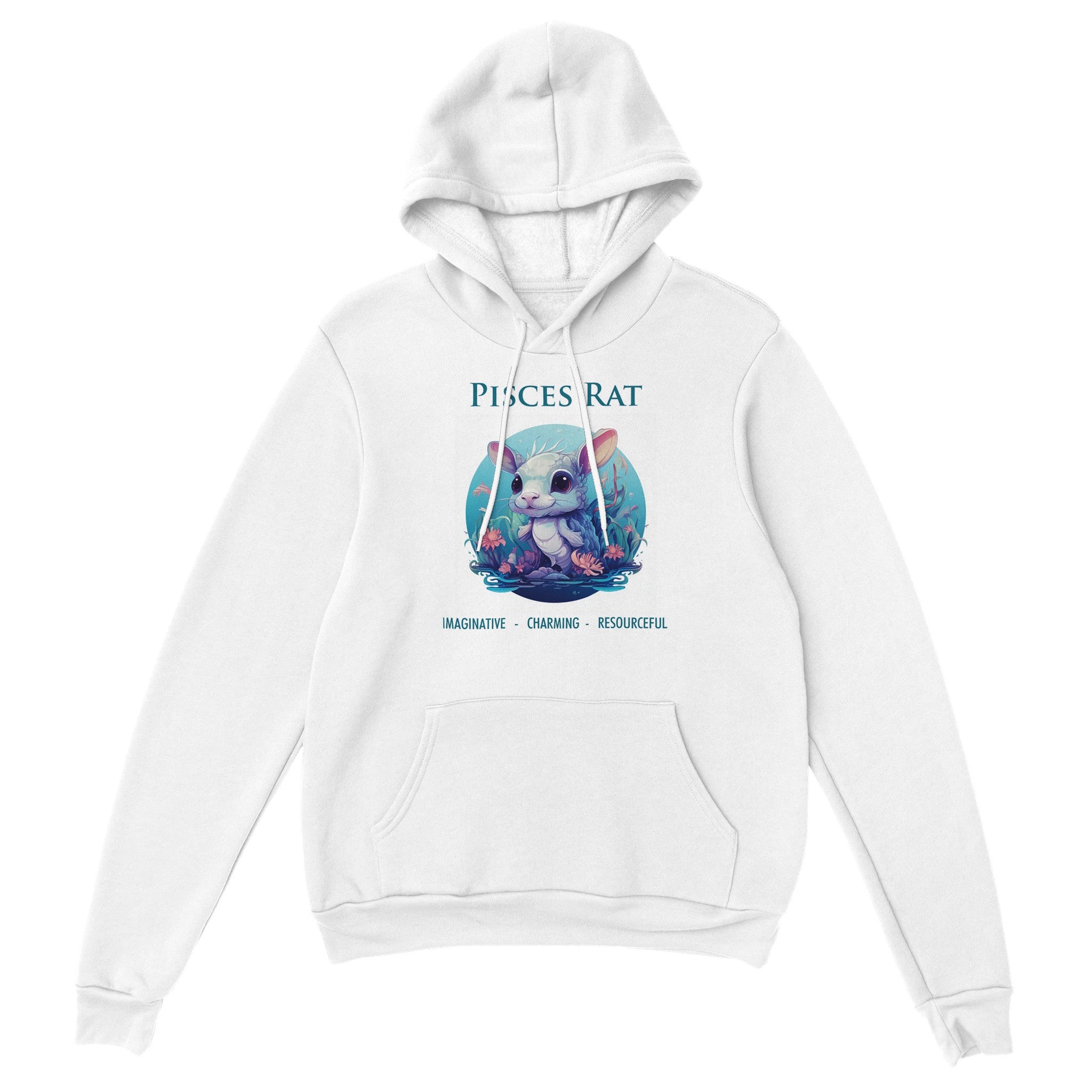 Pisces Rat Premium Unisex Pullover Hoodie
