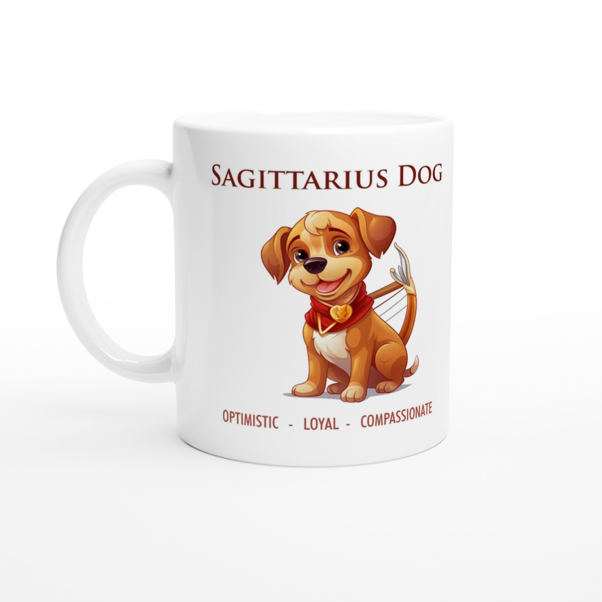 Sagittarius Dog Ceramic Mug