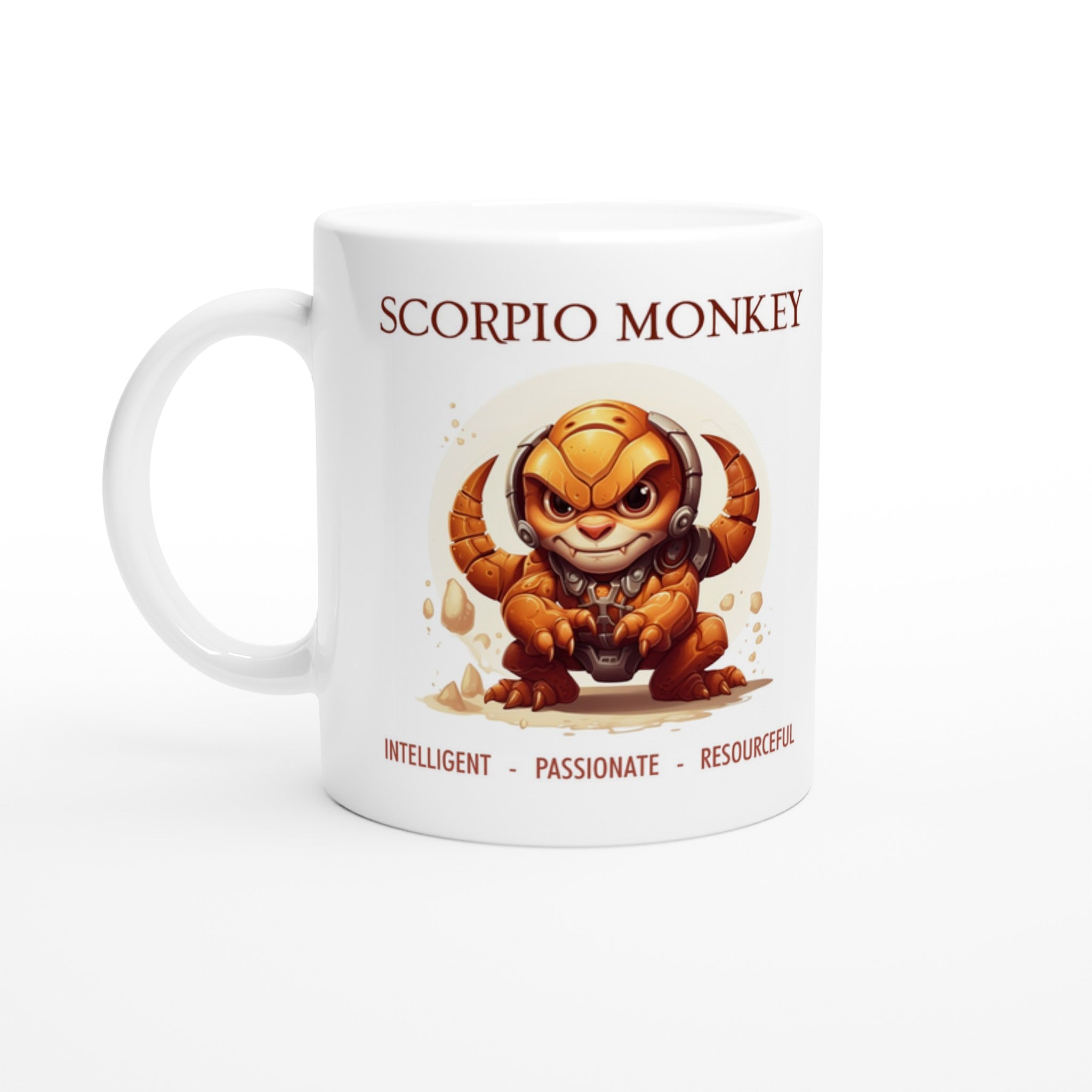 Scorpio Monkey Ceramic Mug