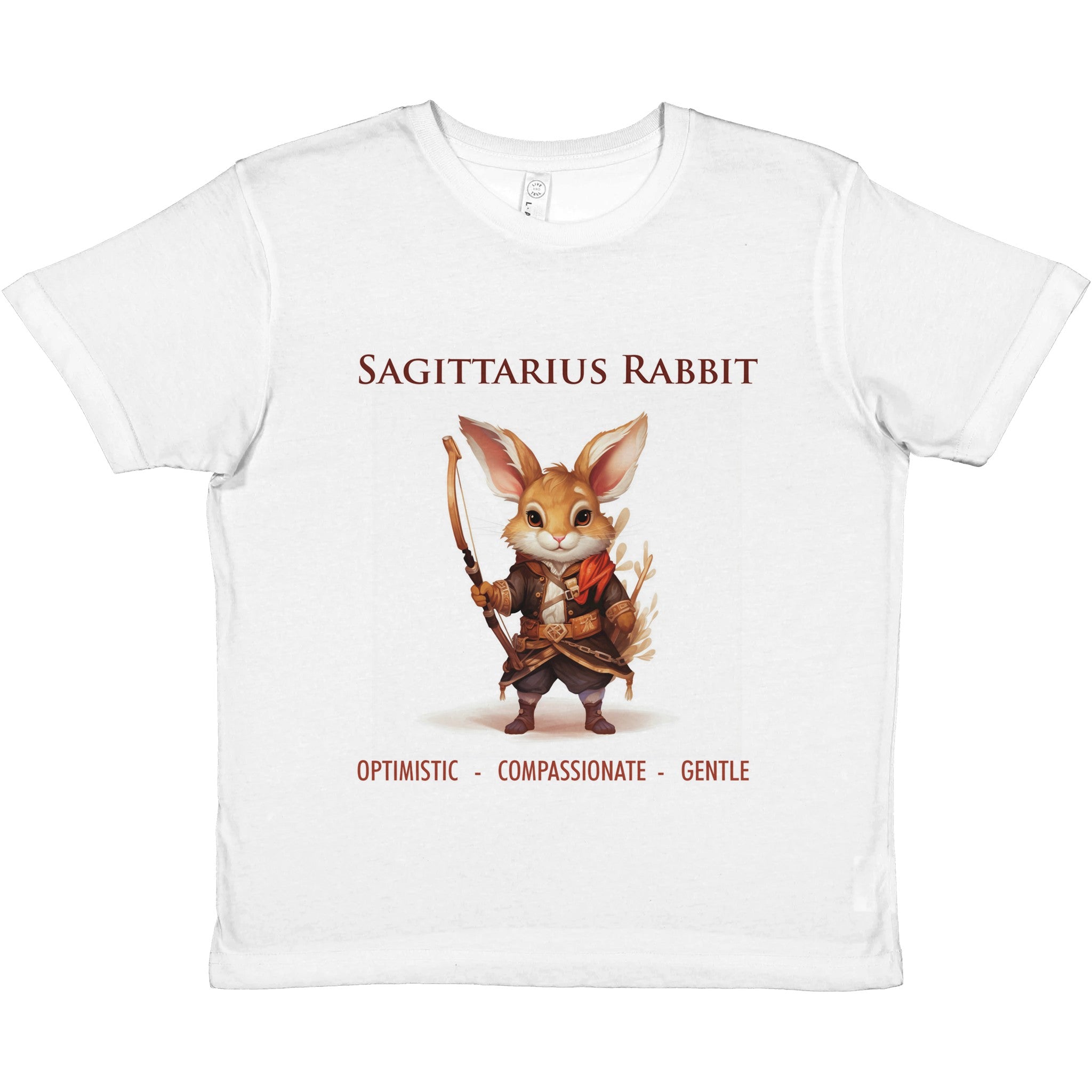 Sagittarius-Rabbit Premium Kids Crewneck T-shirt