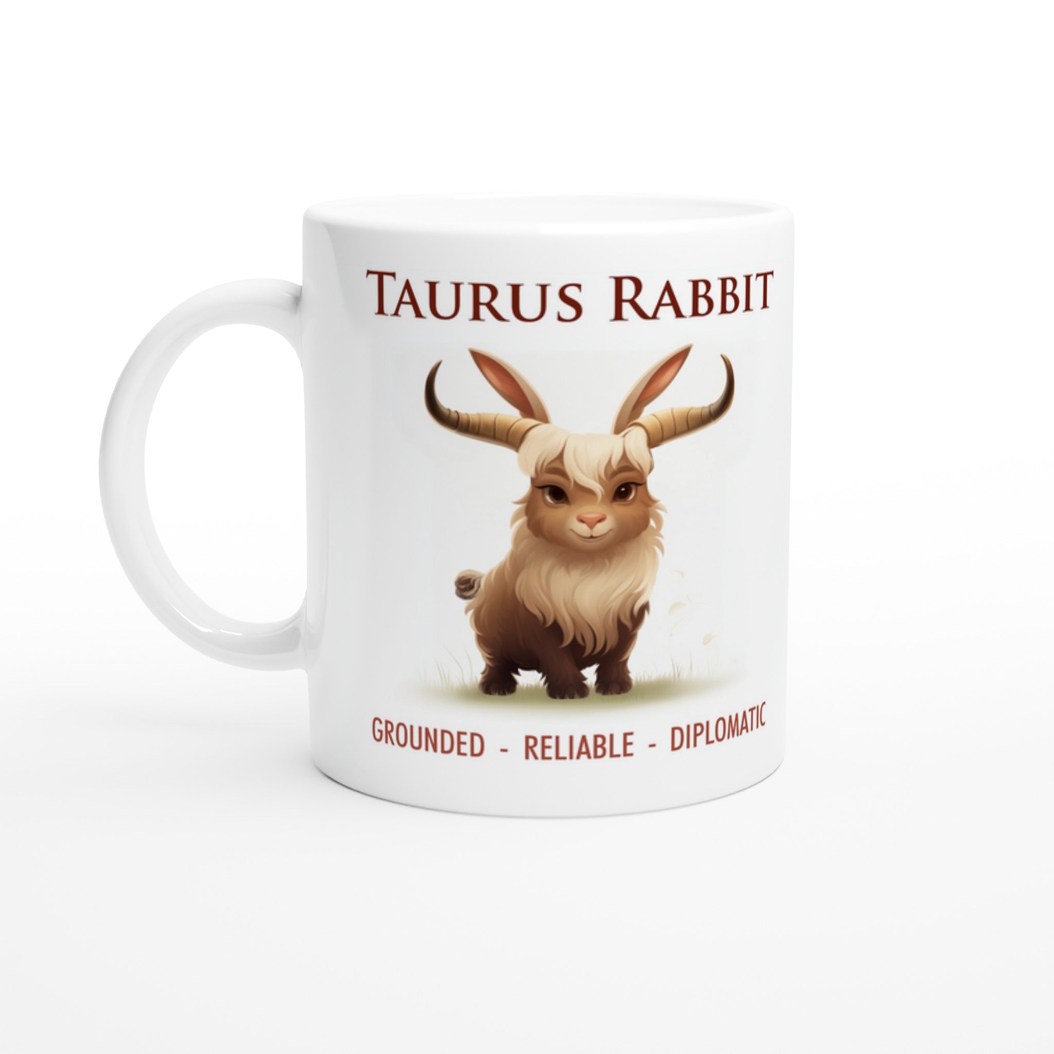 Taurus Rabbit Ceramic Mug