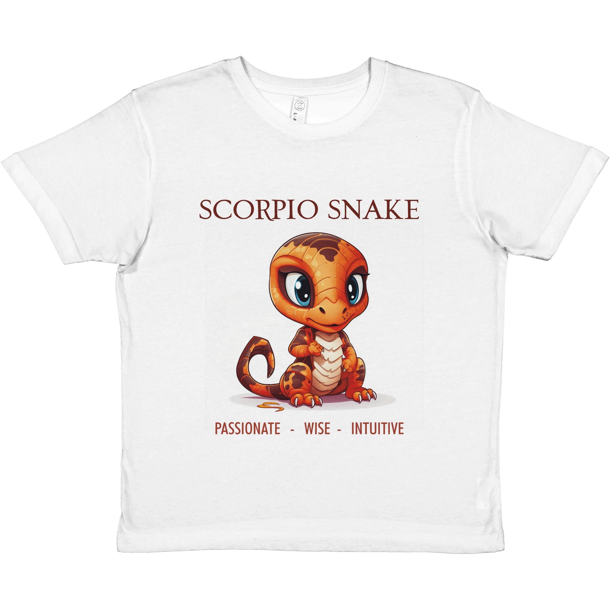 Scorpio Snake (M) Premium Kids Crewneck T-shirt