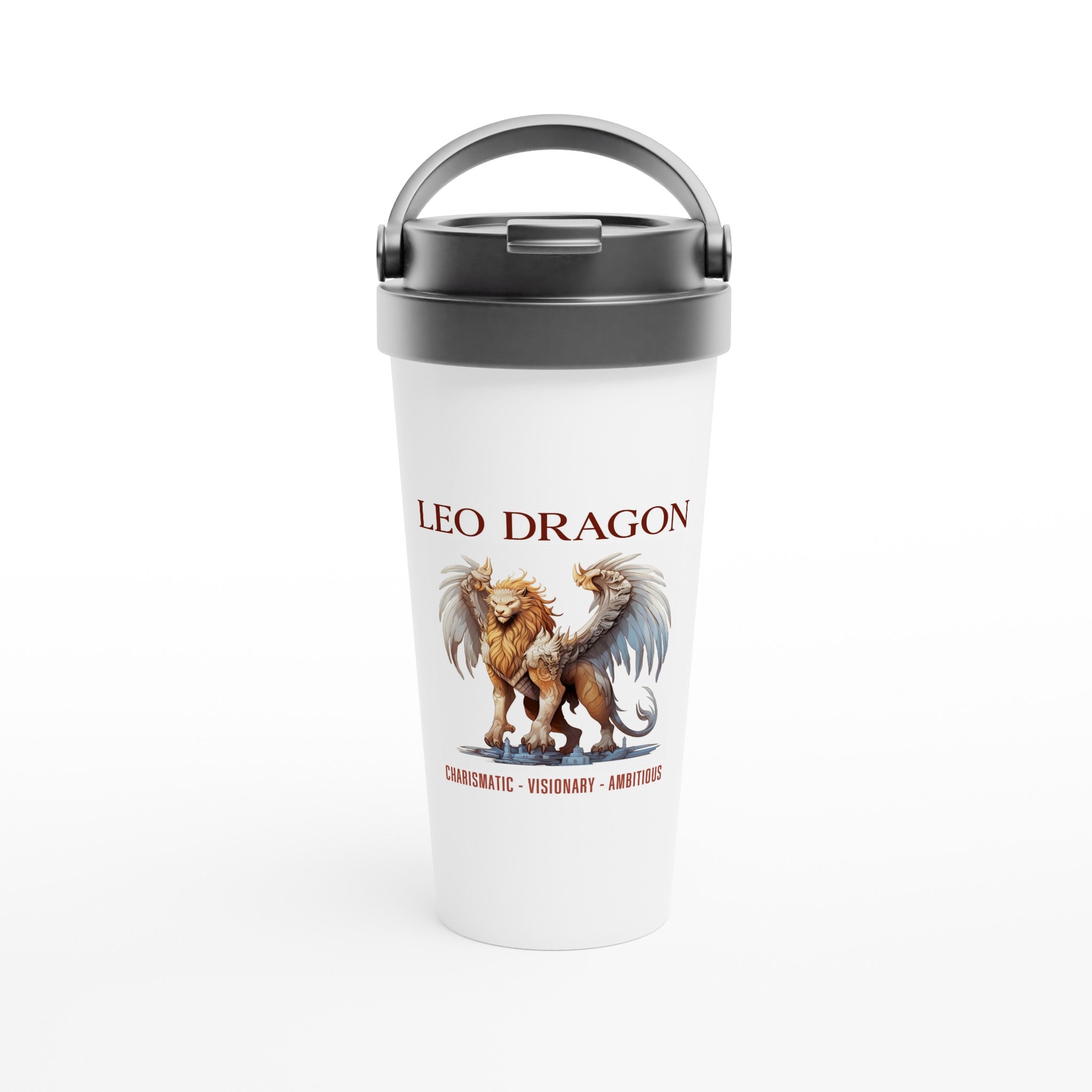 Leo Dragon i Stainless Steel Travel Mug