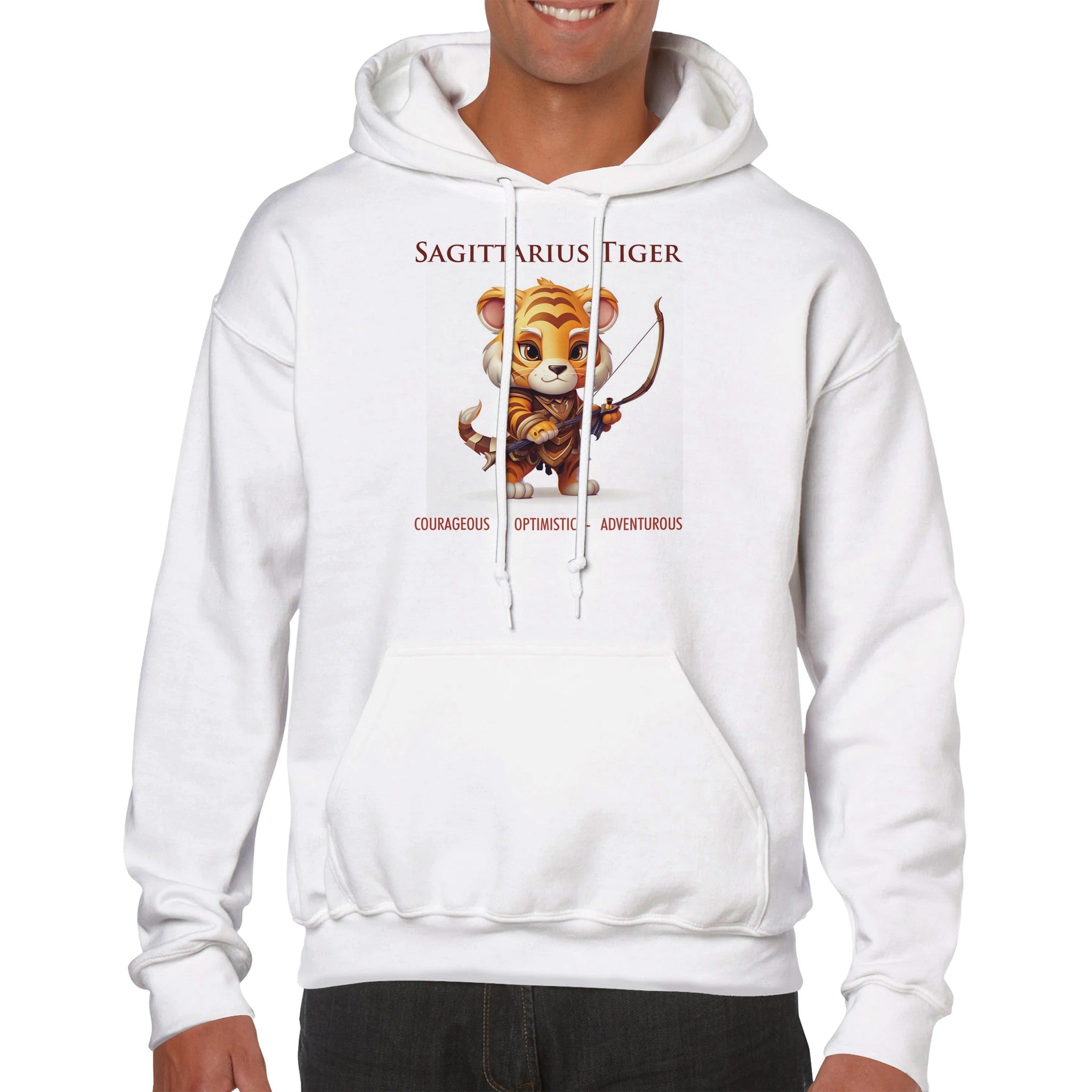 Sagittarius Tiger Premium Unisex Pullover Hoodie