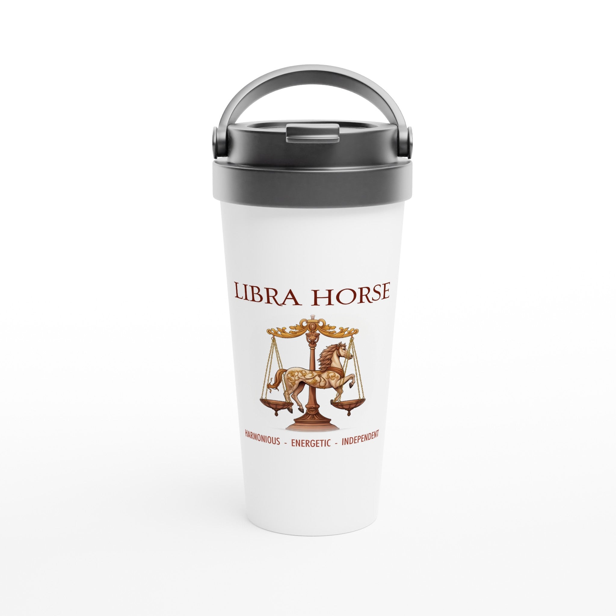 Libra Horse (M) ii Stainless Steel Travel Mug