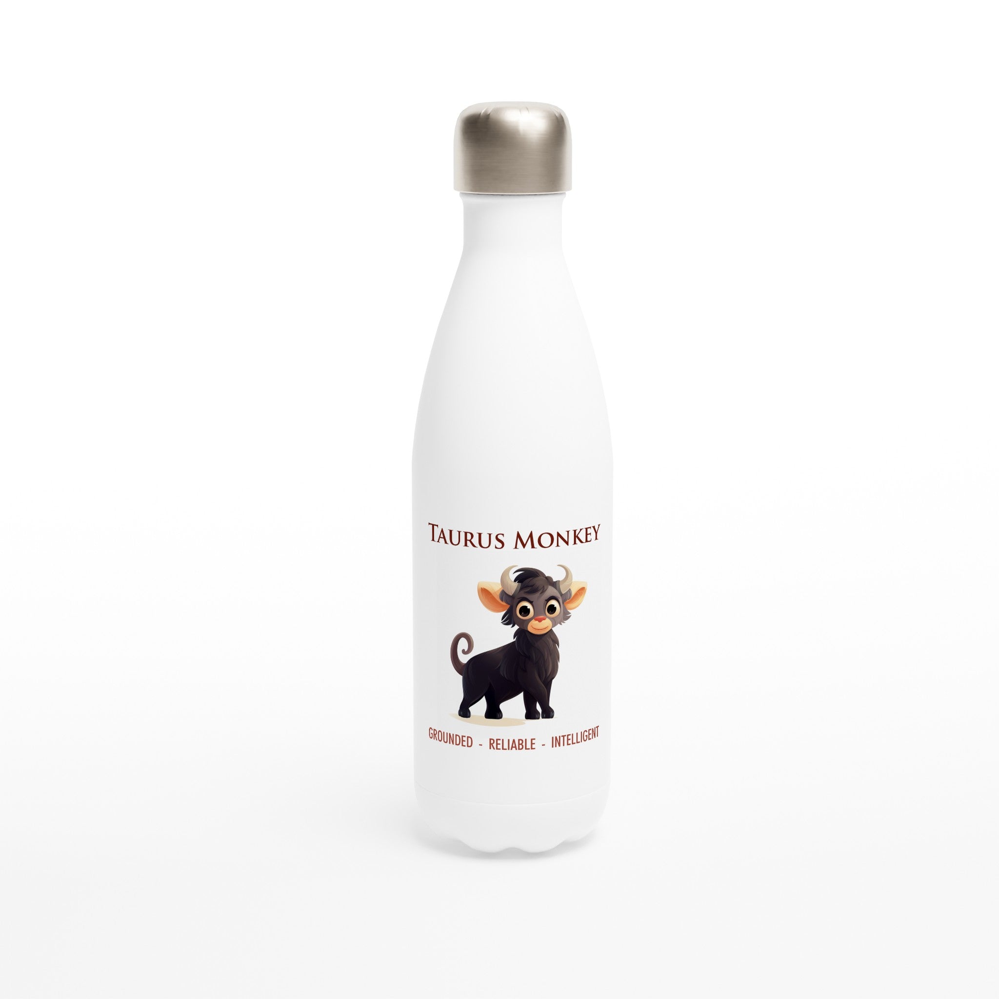 Taurus Monkey Stainless Steel Water Bottle