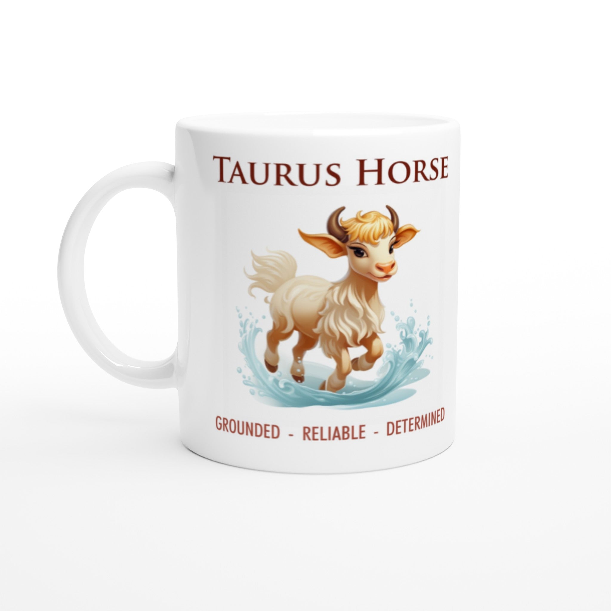 Taurus Horse Ceramic Mug