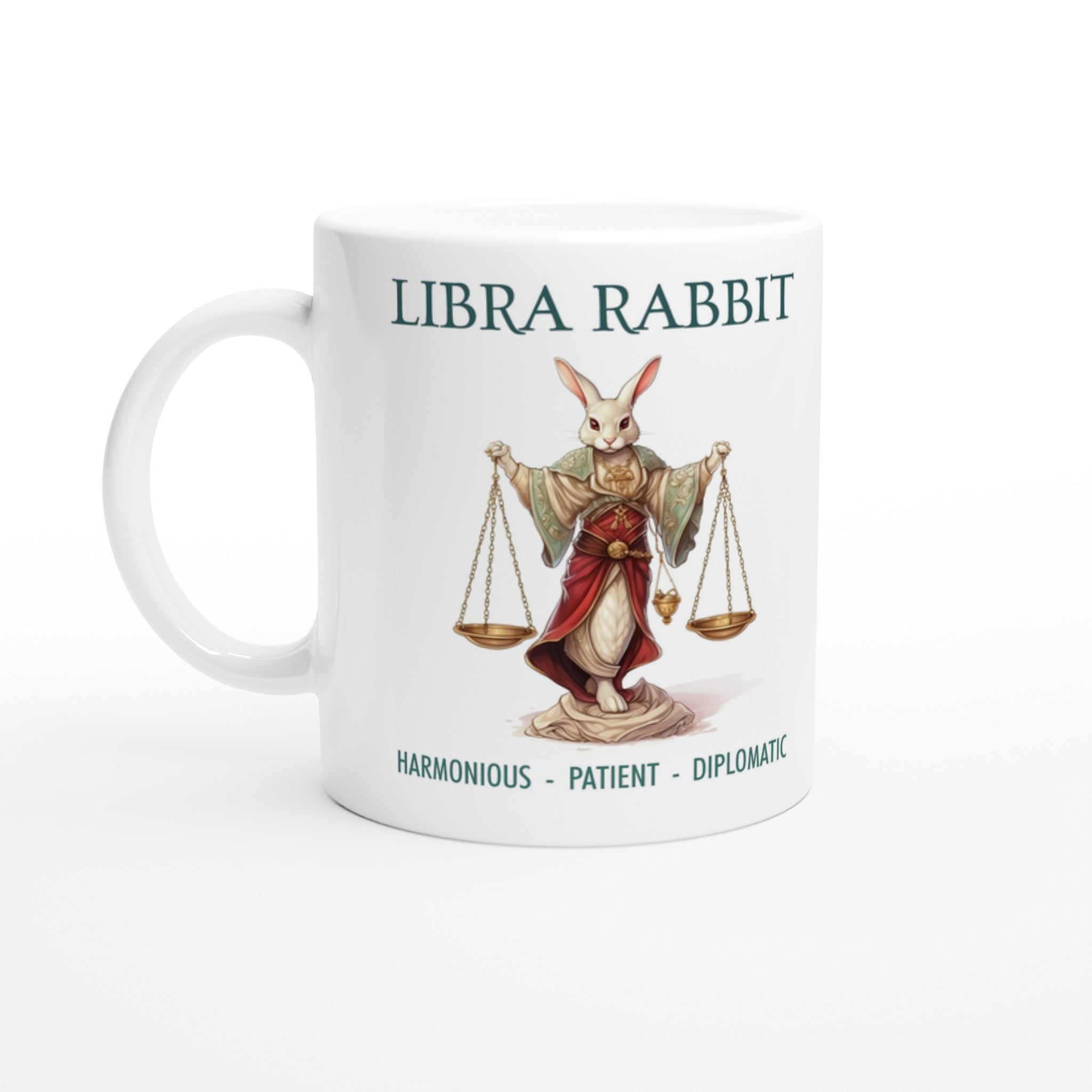 Libra Rabbit Ceramic Mug