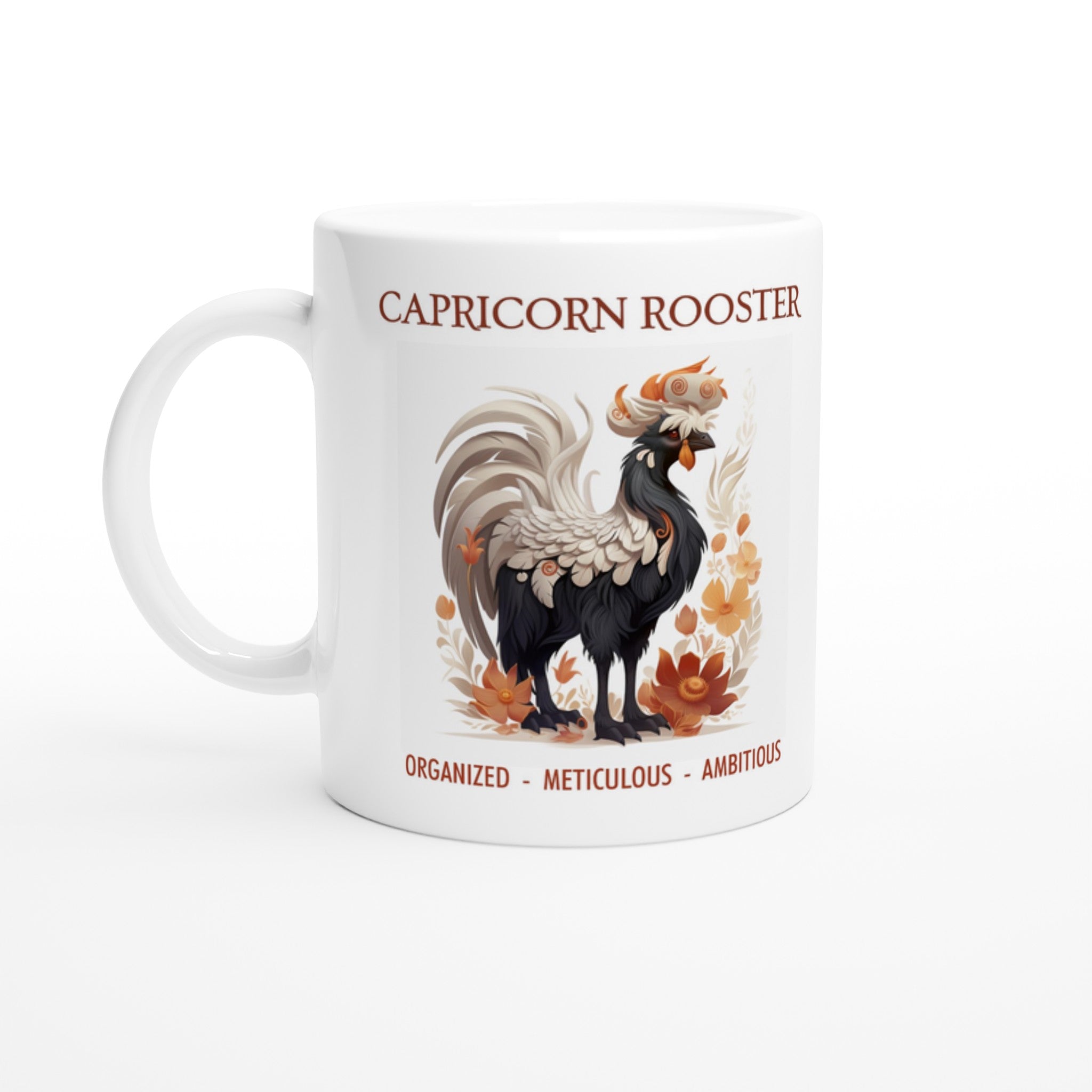 Capricorn Rooster (F) Ceramic Mug