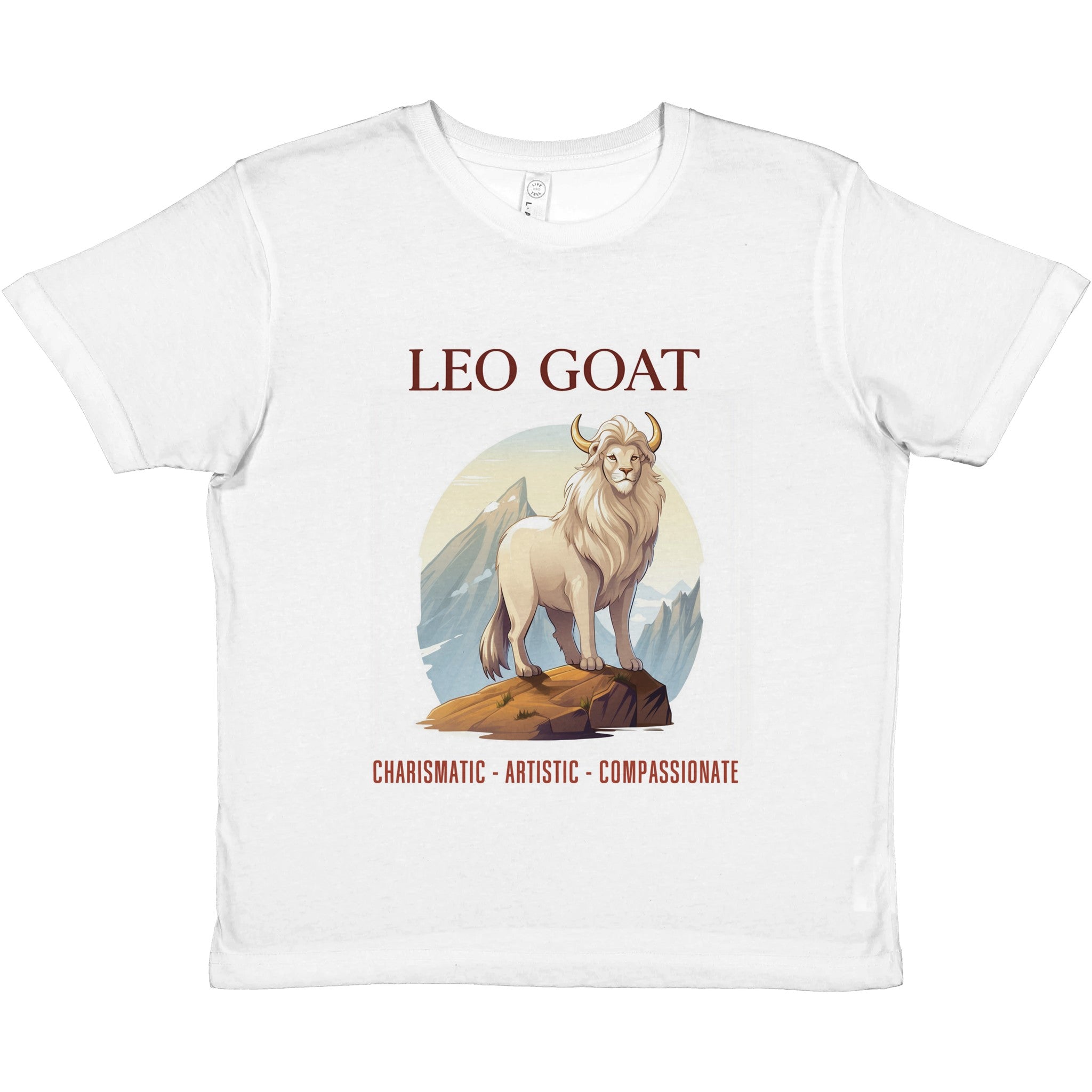 Leo-Goat Crewneck T-shirt
