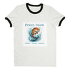 Pisces Tiger i Unisex Ringer T-shirt