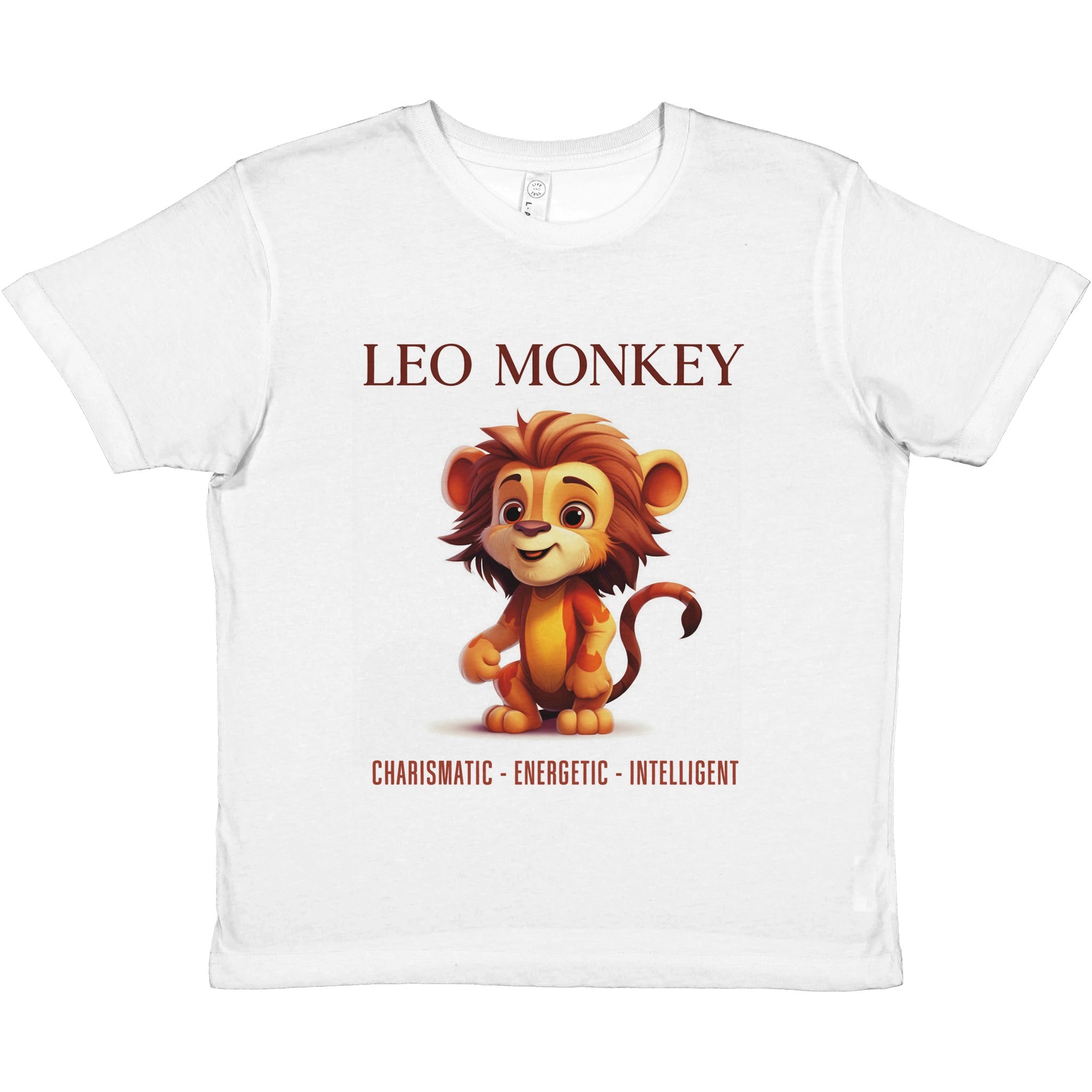 Leo-Monkey Crewneck T-shirt